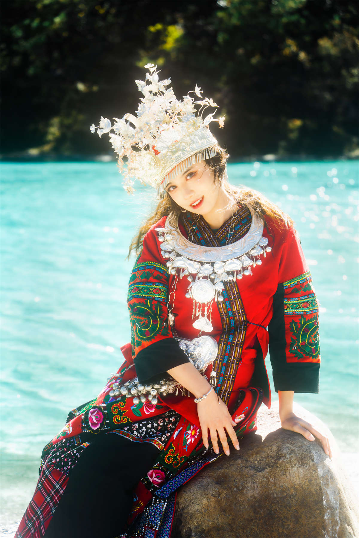 图片[2]-YITUYU艺图语 2022.05.24 蓝月谷少女 贰加六-日更街拍