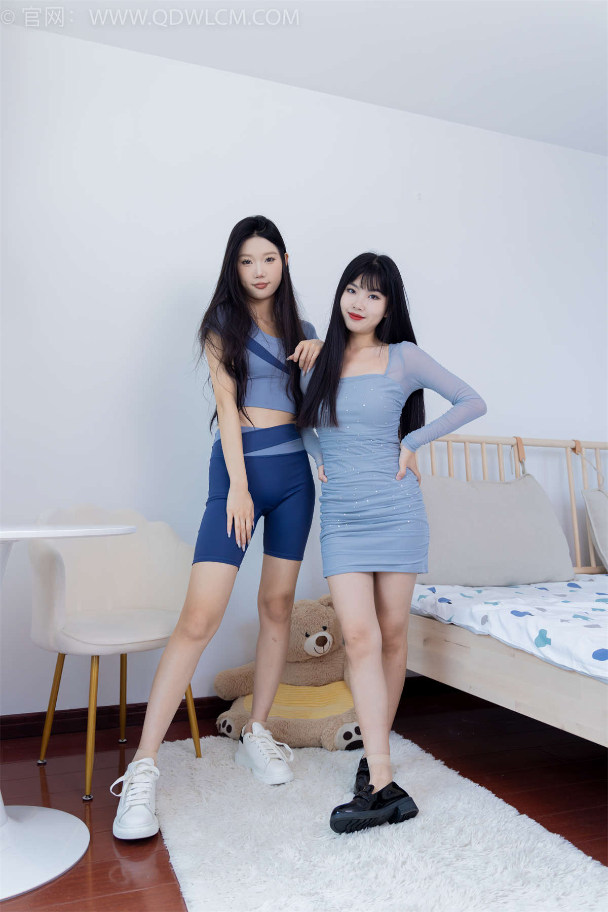 物恋传媒 NO.1725 小竹&米米-命中注定-日更街拍