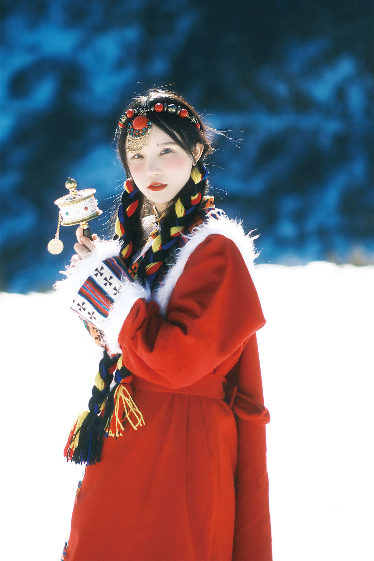 YITUYU艺图语 2023.01.01 我离不开神山，你带一支格桑花走吧 小霜插图1