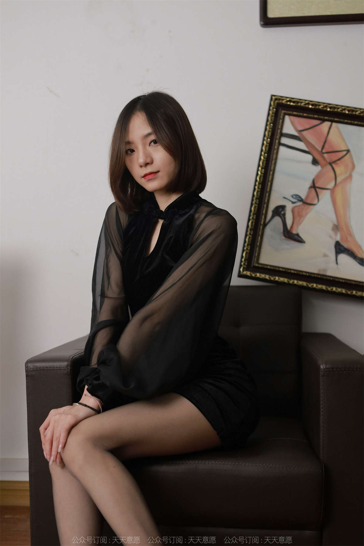 图片[2]-IESS异思趣向 2022.04.11 丝享家1056：小六 暗夜黑玫瑰-日更街拍