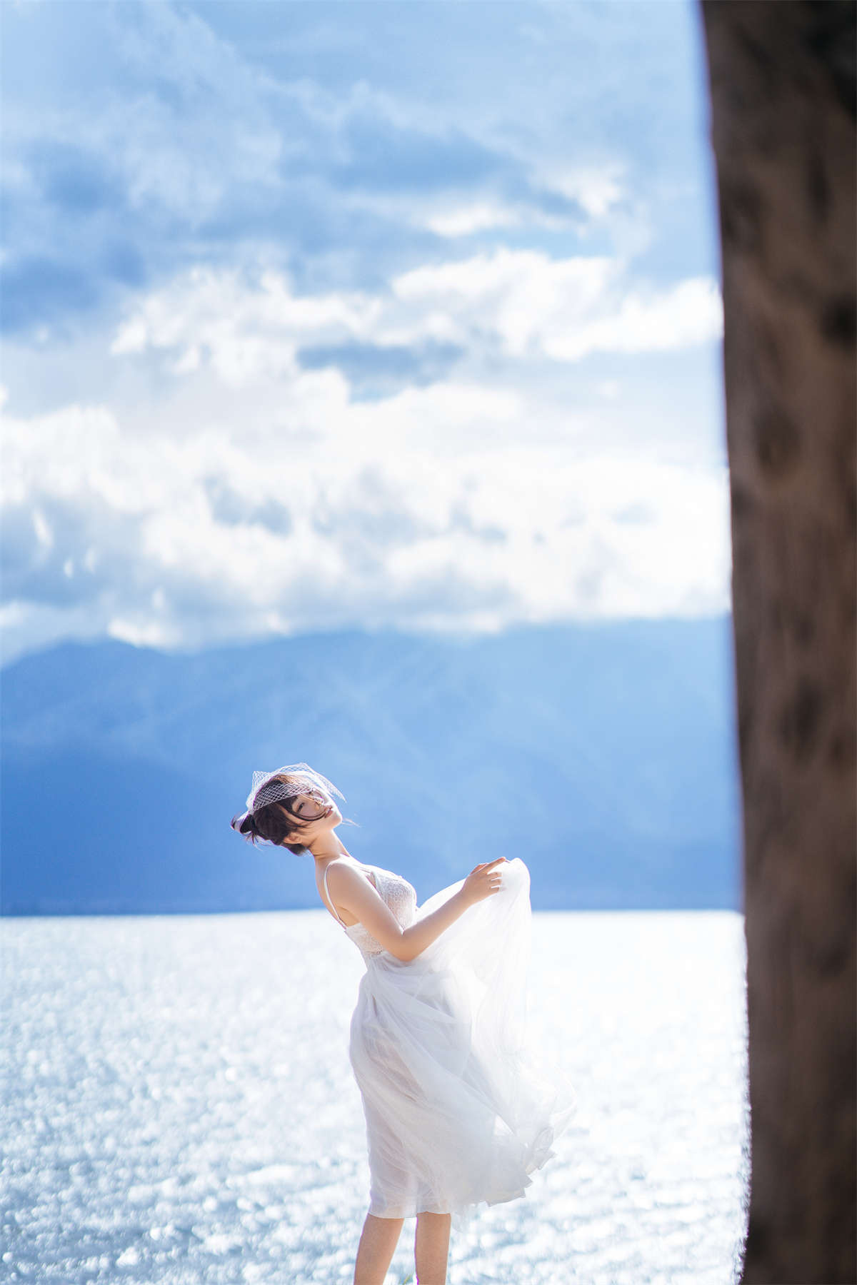 喵糖映画 VOL.306 海边姑娘-日更街拍