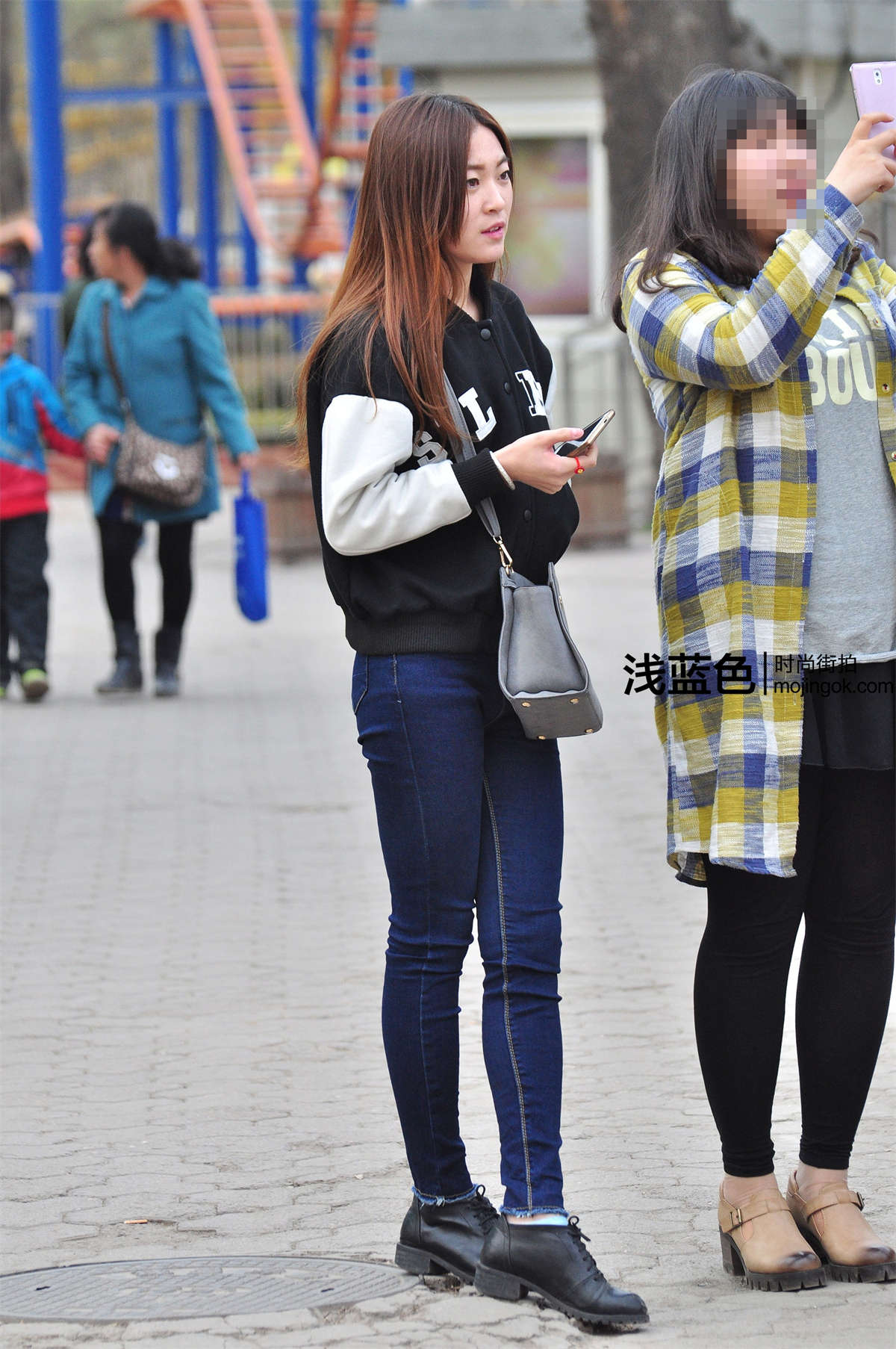 牛仔裤（23p）-日更街拍