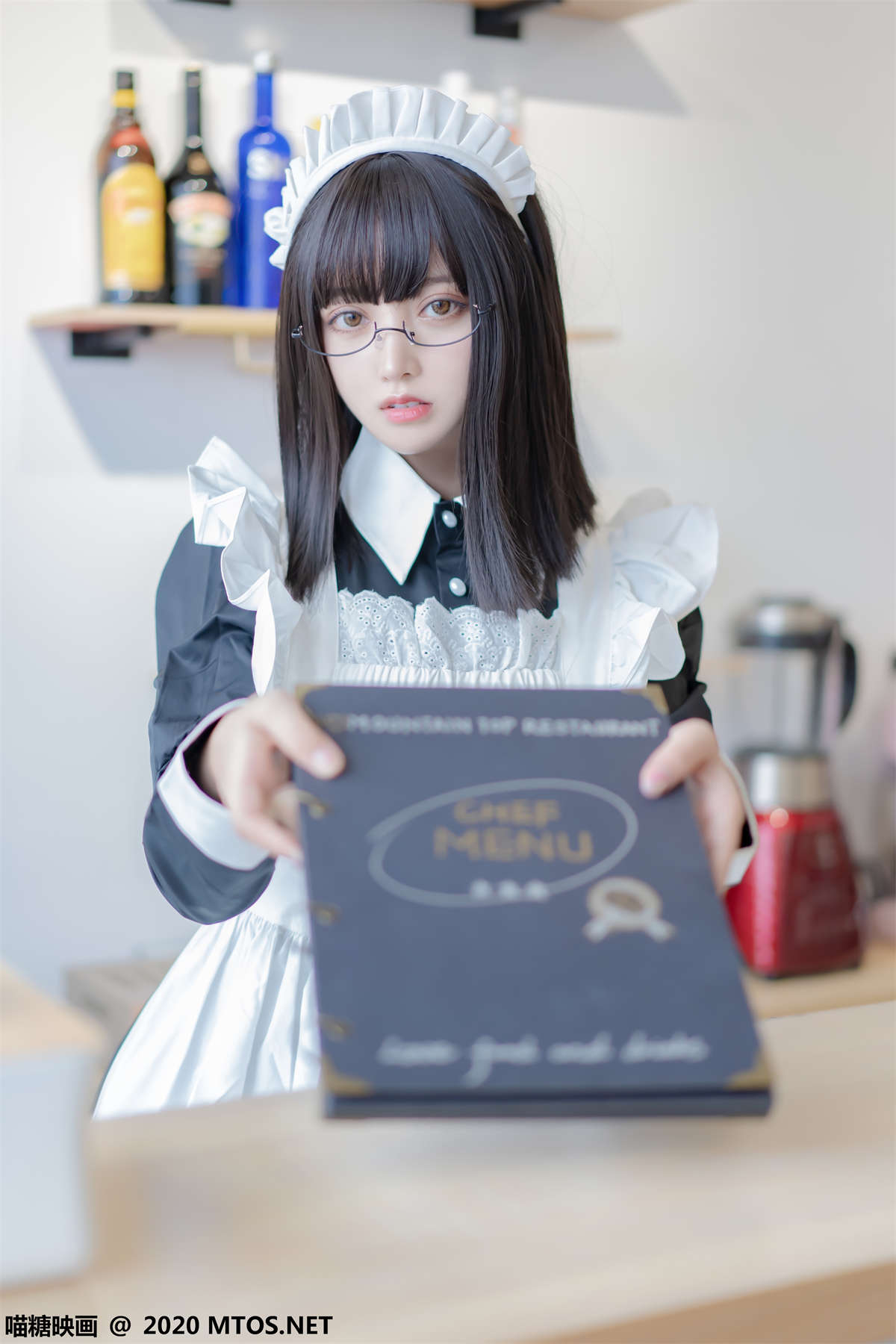 图片[2]-喵糖映画 VOL.307 女仆长-日更街拍