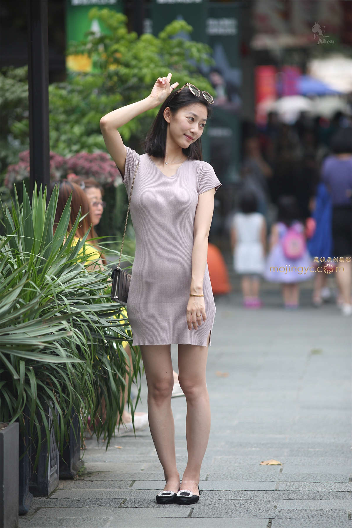 图片[2]-阿奔.2016.7.17.连衣裙 眼镜.16p-日更街拍