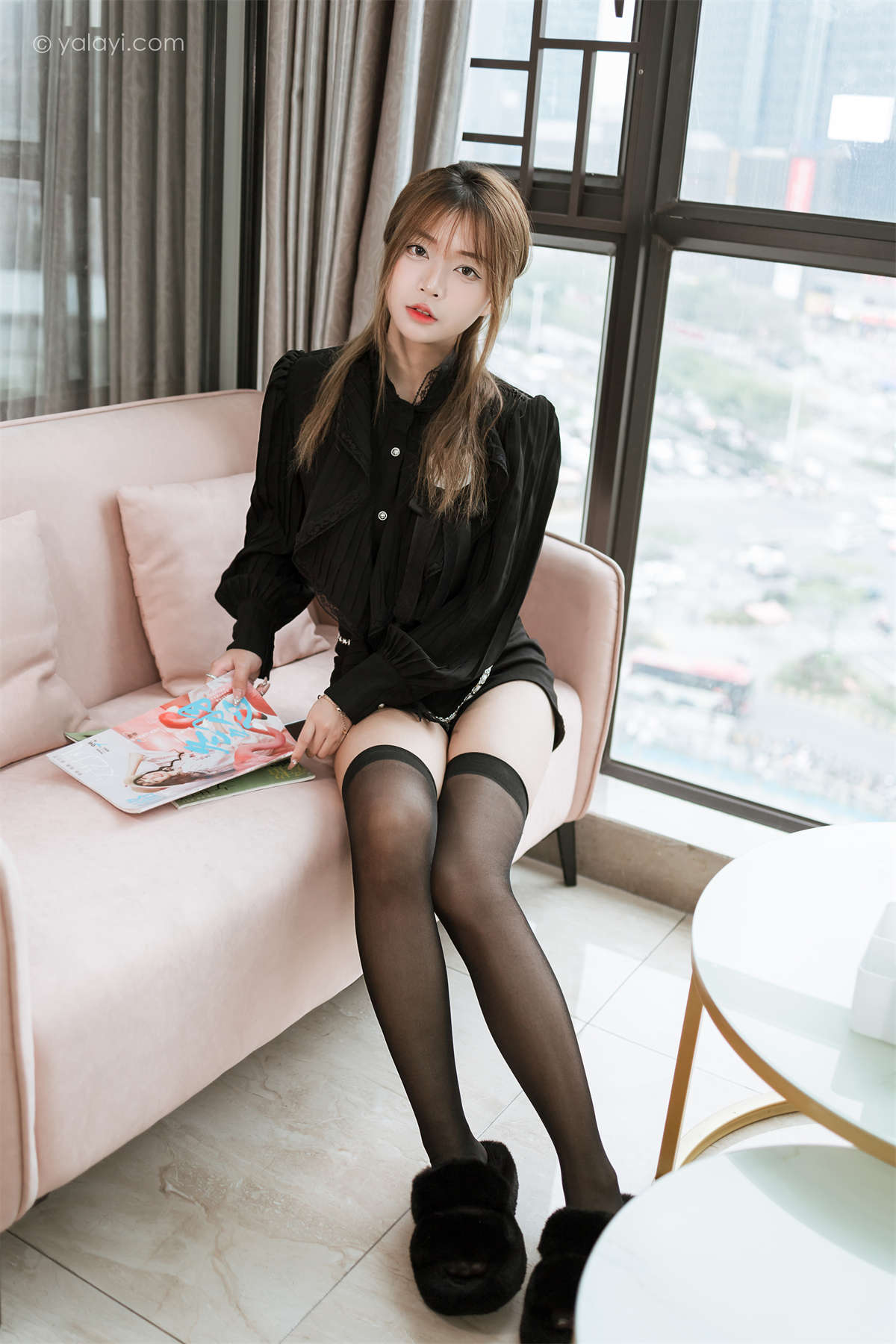 图片[2]-YALAYI雅拉伊2023.03.10 NO.1015 纯与欲 阿禾-日更街拍
