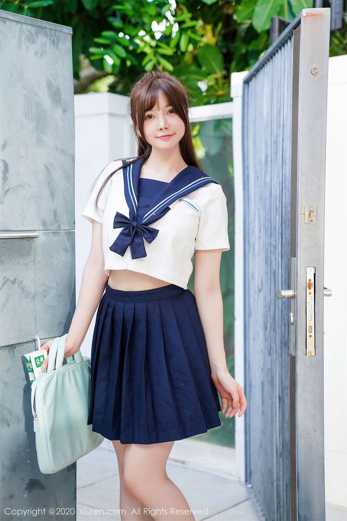 图片[2]-Xiuren秀人网 2020.10.09 NO.2629 糯美子Mini-日更街拍