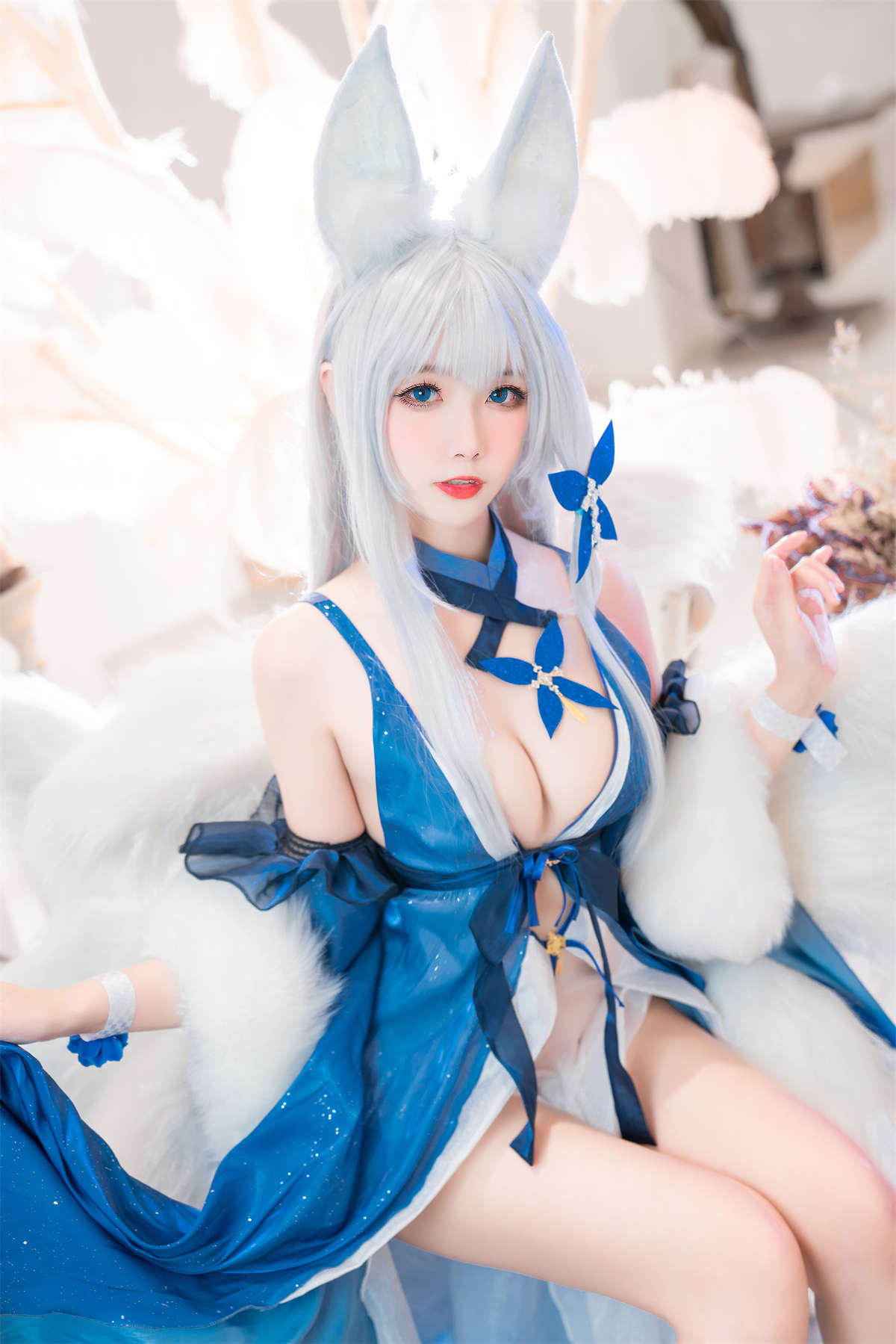 Momoko葵葵 信浓礼服-日更街拍