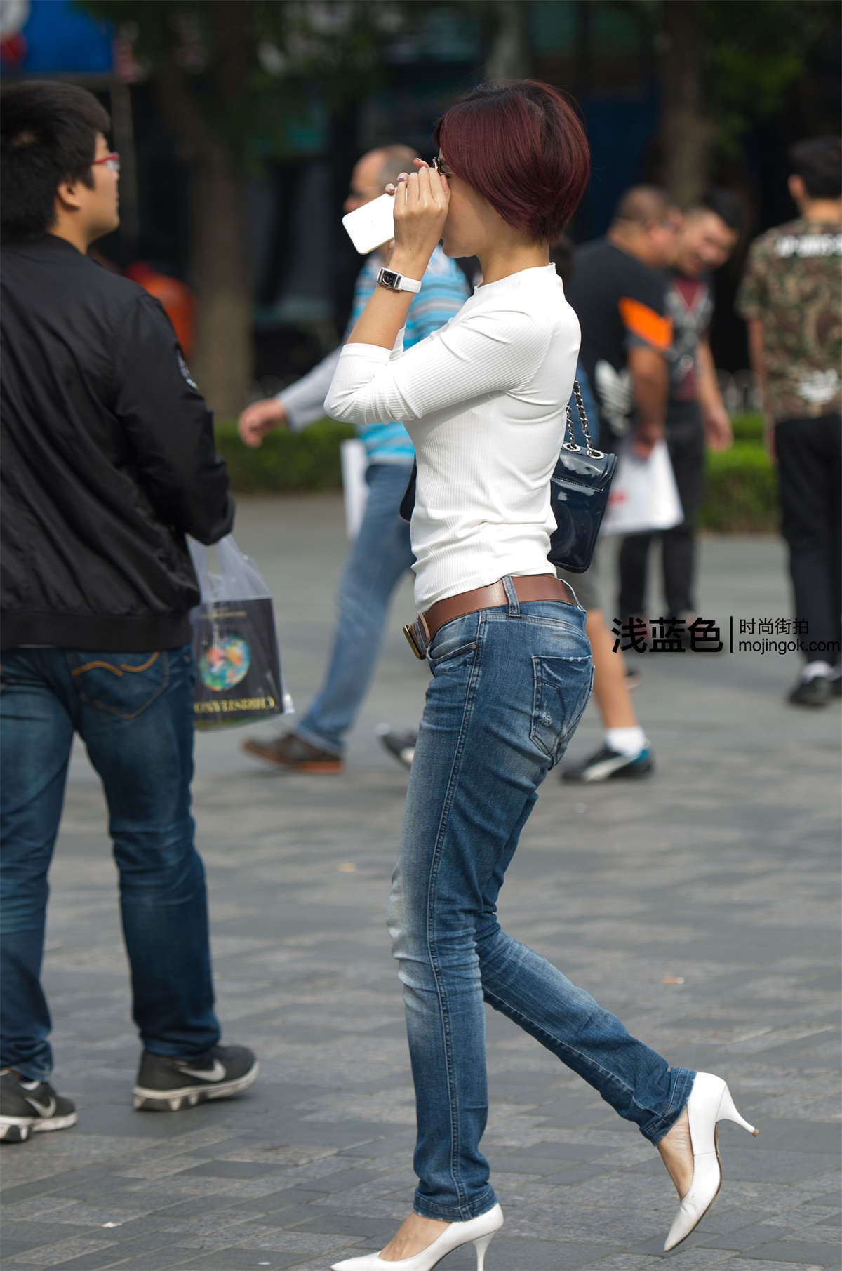 胸型很美（20p）-日更街拍