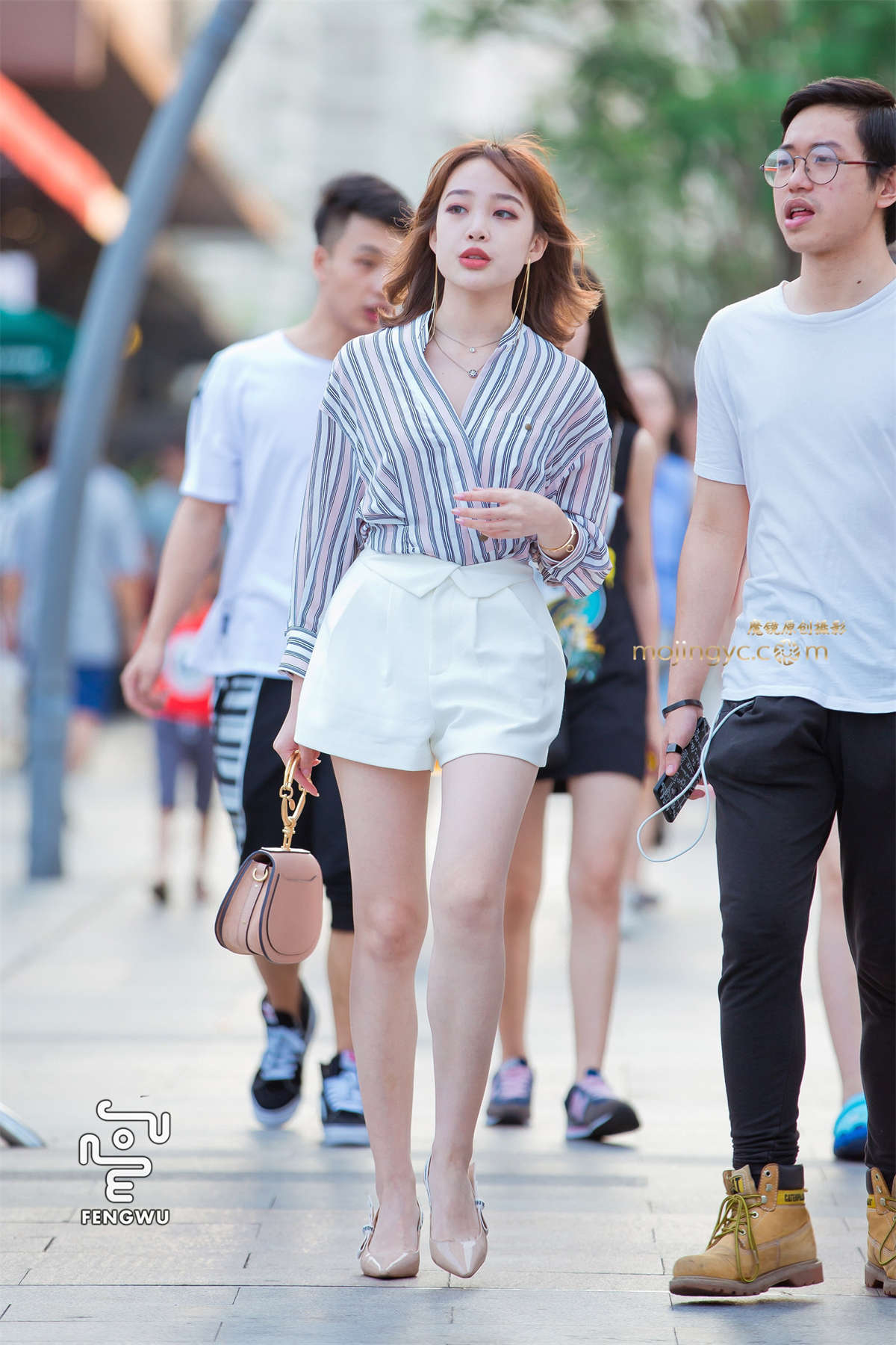 图片[2]-短裤，美腿，高跟（12）-日更街拍