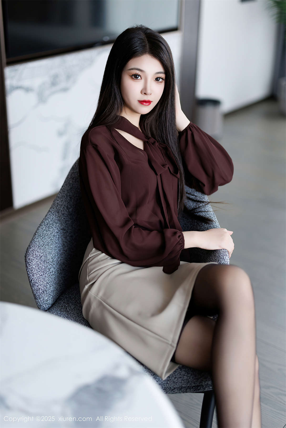 图片[2]-Xiuren秀人网 2025.02.11 NO.9868 初梦瑶-日更街拍