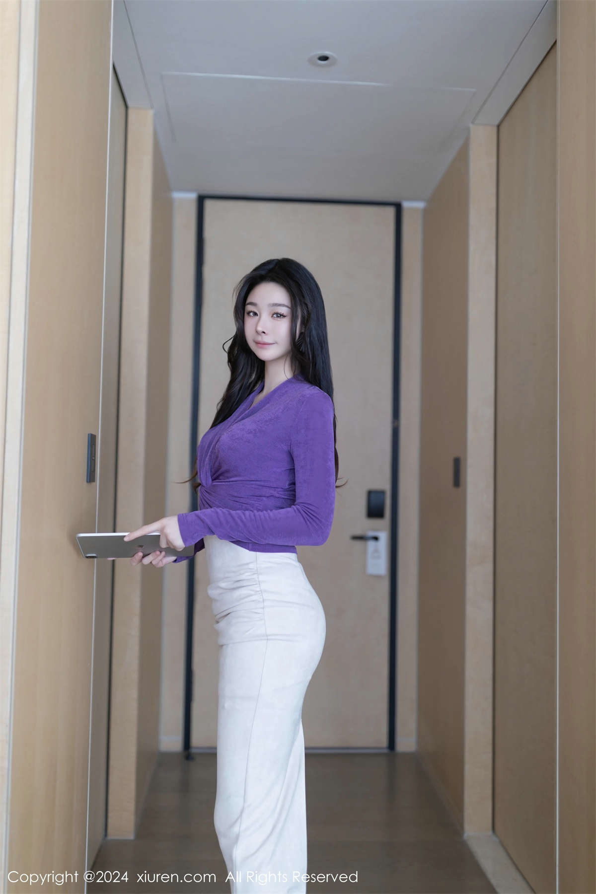 图片[2]-Xiuren秀人网 2024.01.18 No.7982 小逗逗-日更街拍