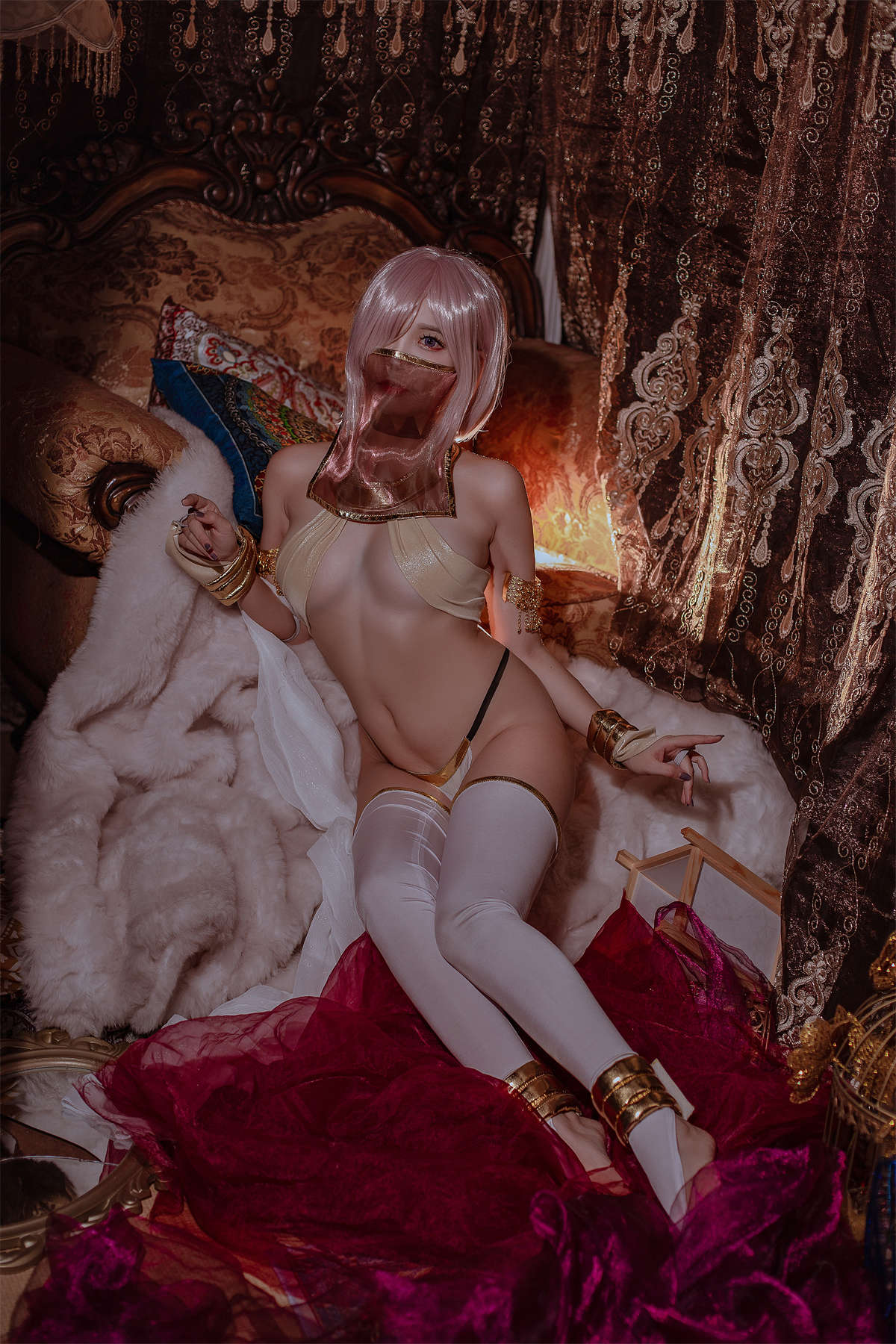图片[2]-高产型Coser-二佐Nisa fate玛修舞娘-日更街拍