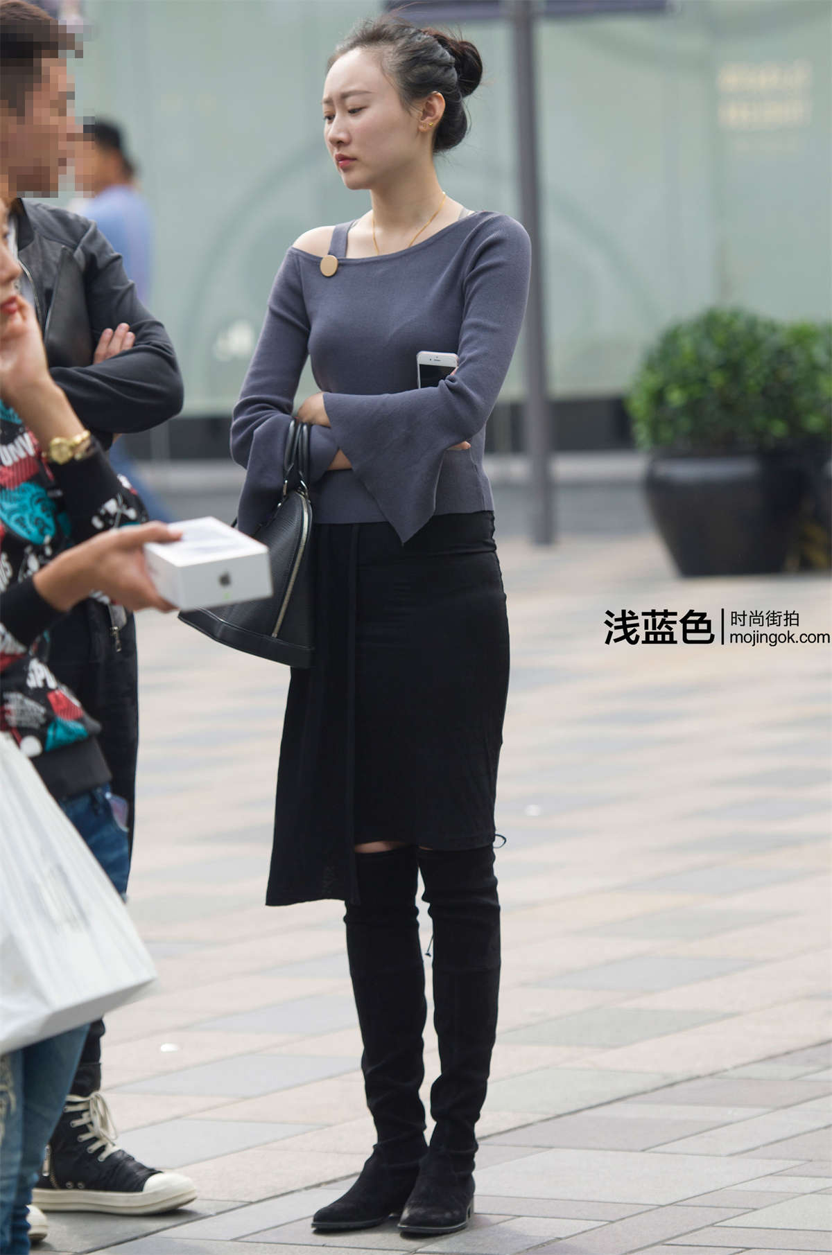 真正的紧裙（25p）-日更街拍