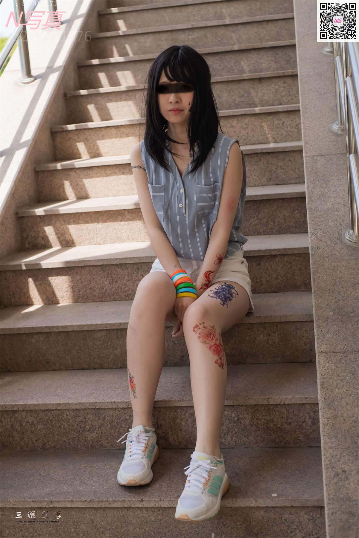 纳丝摄影No.238 梨花妹-日更街拍