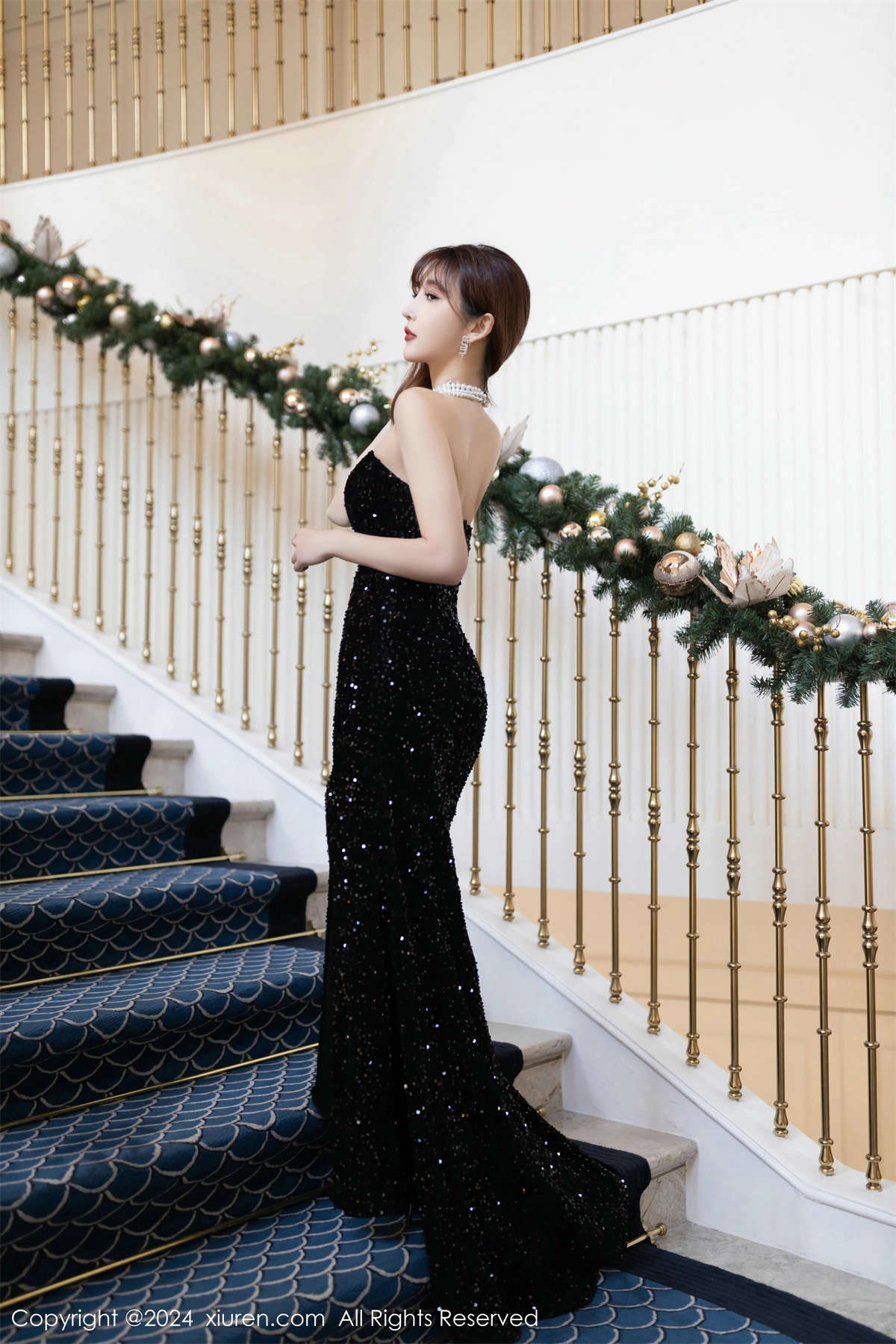 图片[2]-Xiuren秀人网 2024.01.18 No.7984 陆萱萱-日更街拍