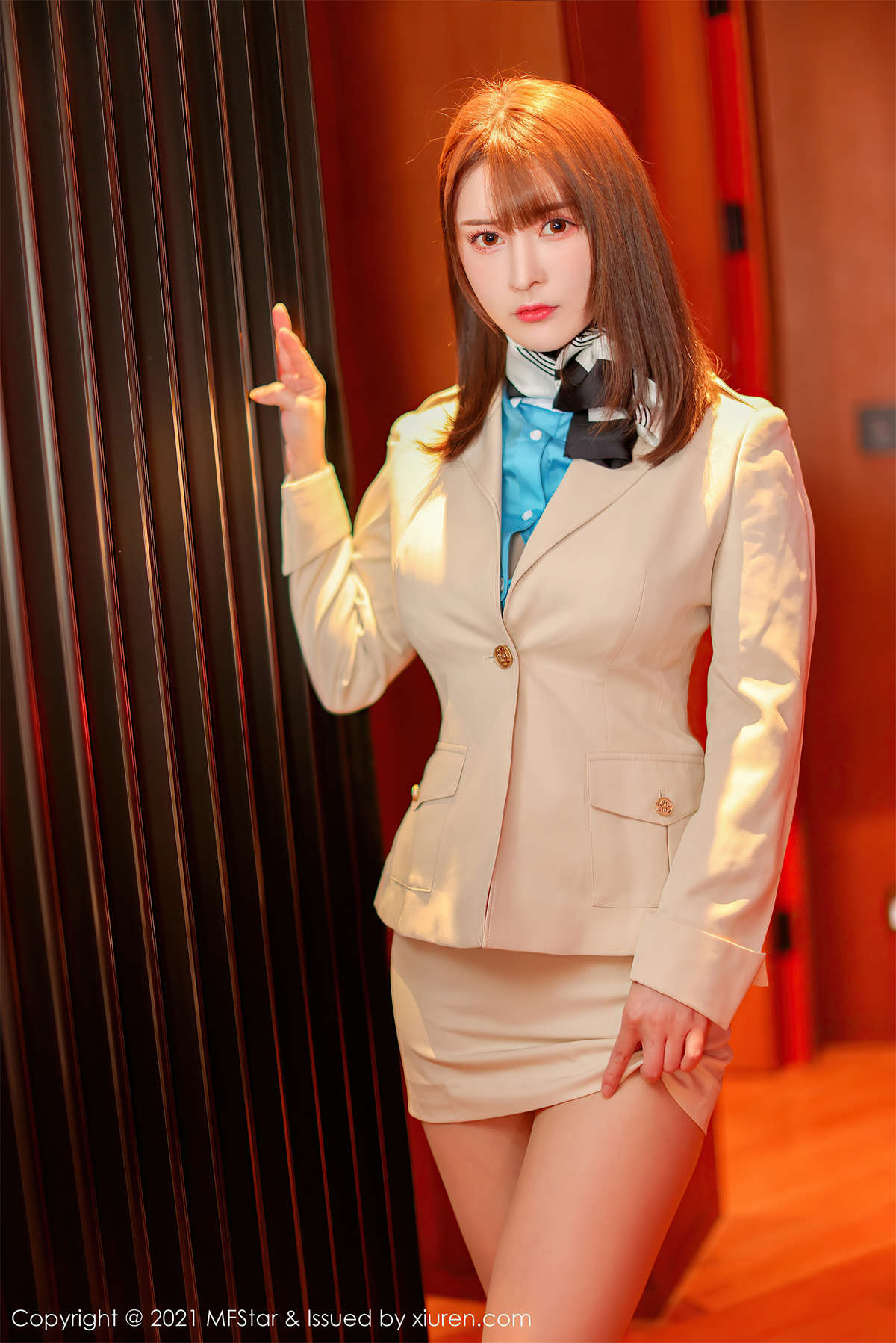 图片[2]-MFStar模范学院 2021.10.11 VOL.534 蔡文钰Abby-日更街拍