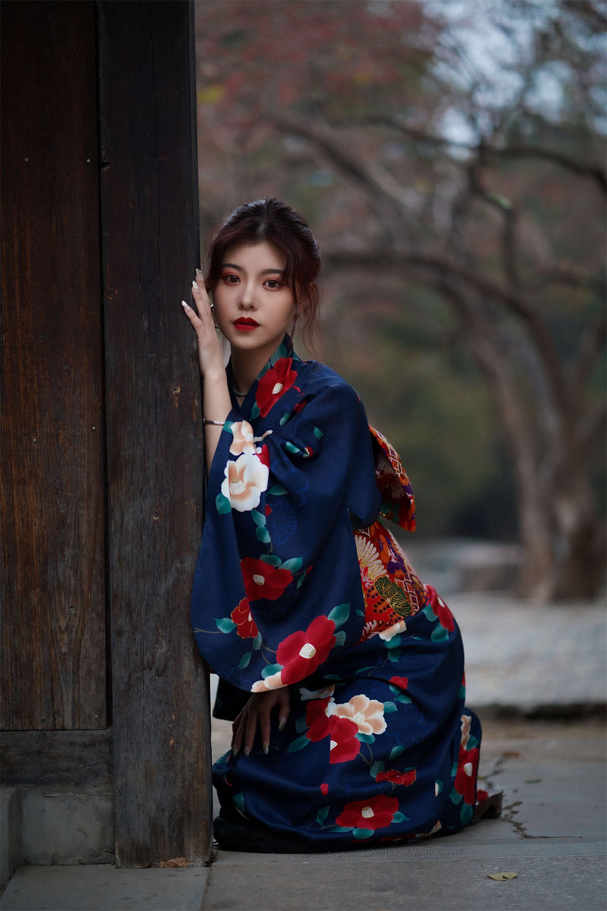 YITUYU艺图语 2022.11.02 和服少女 lucy-日更街拍