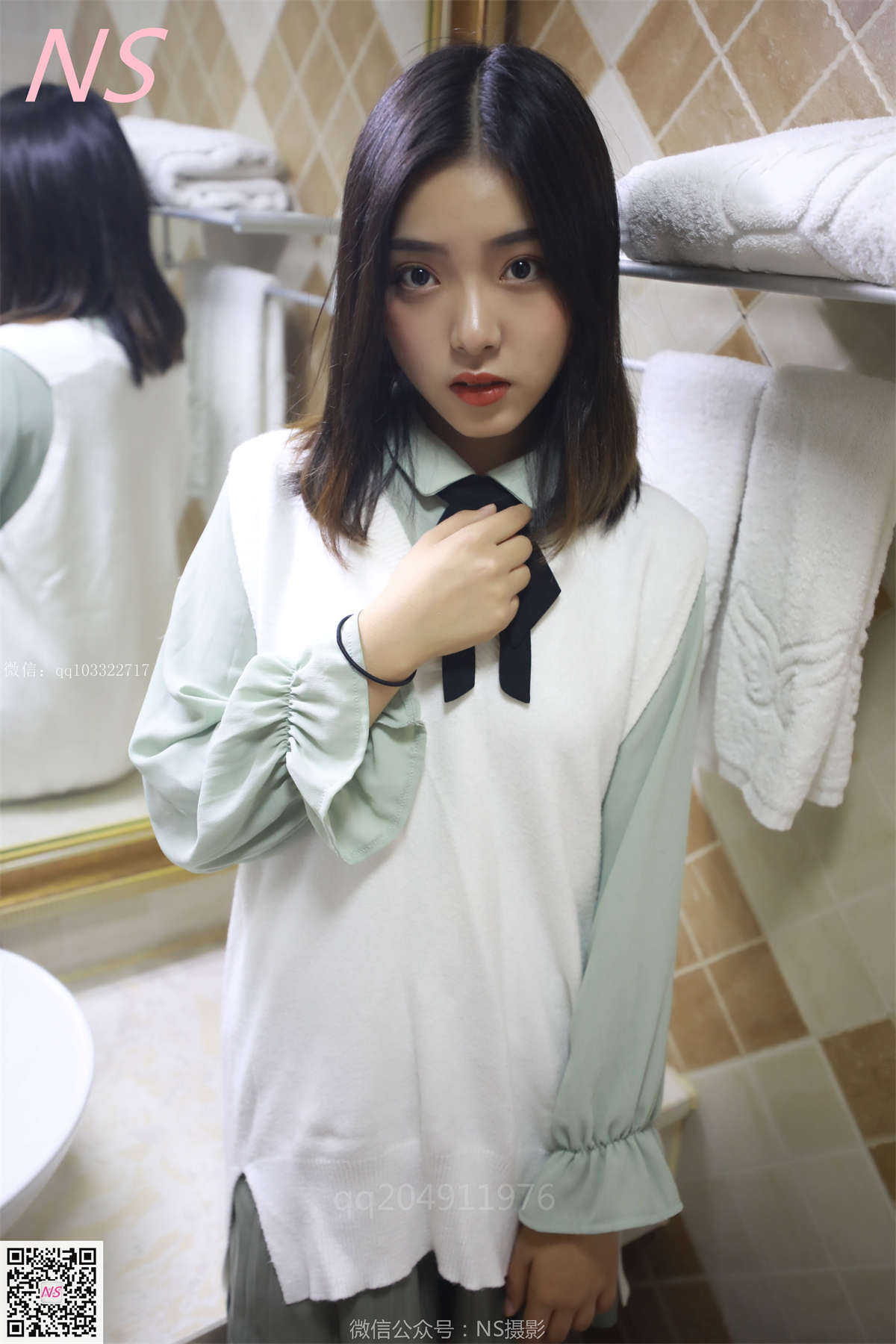 图片[2]-纳丝摄影No.195 洋洋新的丝袜萌装-日更街拍