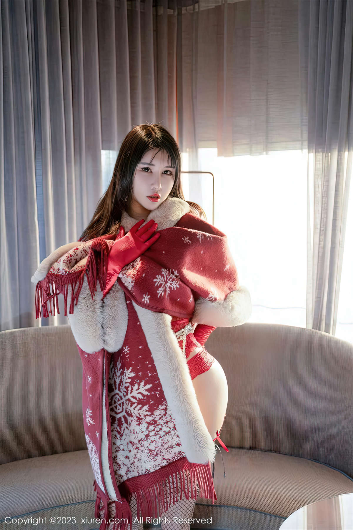 图片[2]-Xiuren秀人网 2023.01.30 No.6188 夏沫沫tifa-日更街拍