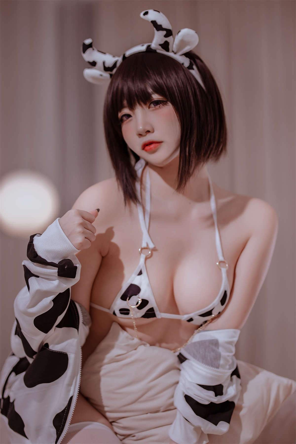 图片[2]-高产型Coser-二佐Nisa 奶牛妹妹-日更街拍