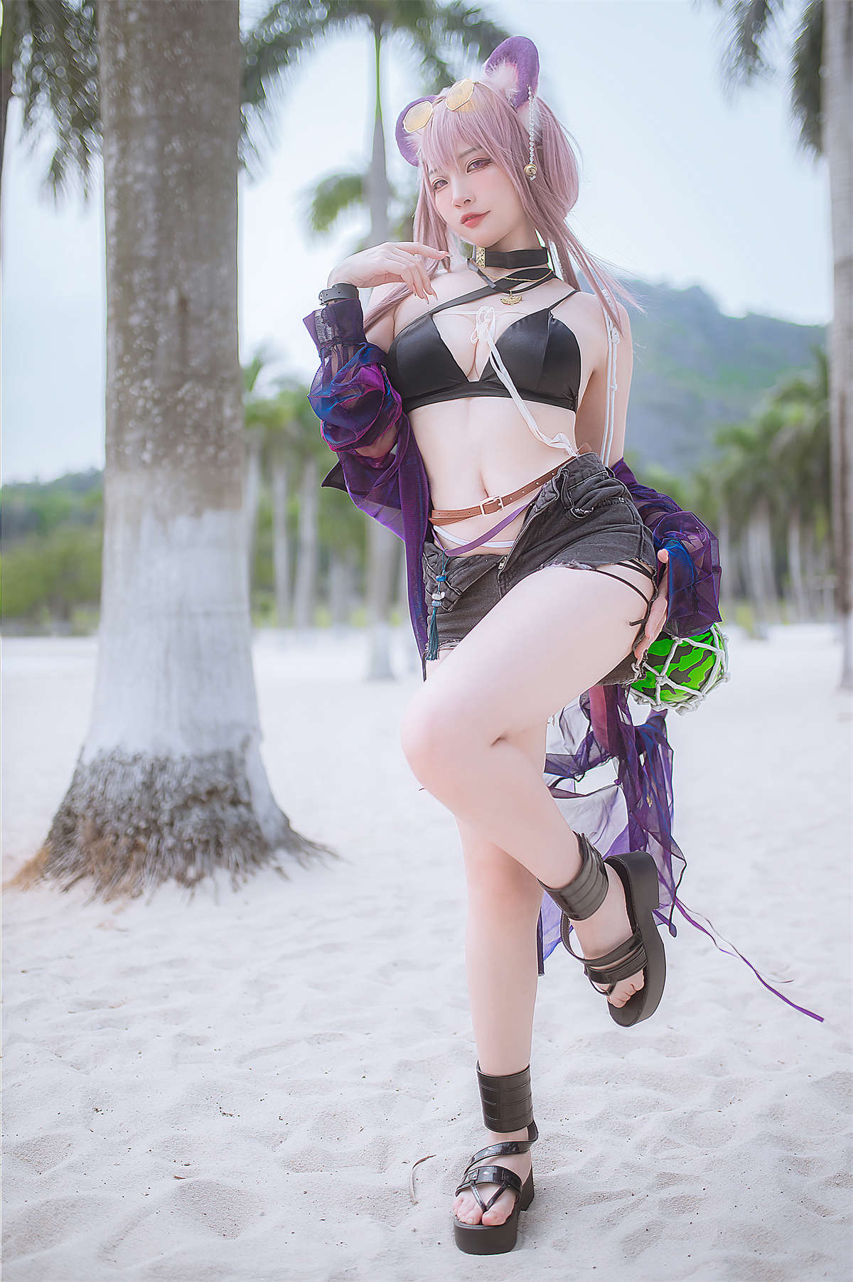 高产型Coser-二佐Nisa 泰拉夏日纪事 佐佐林雨霞-日更街拍