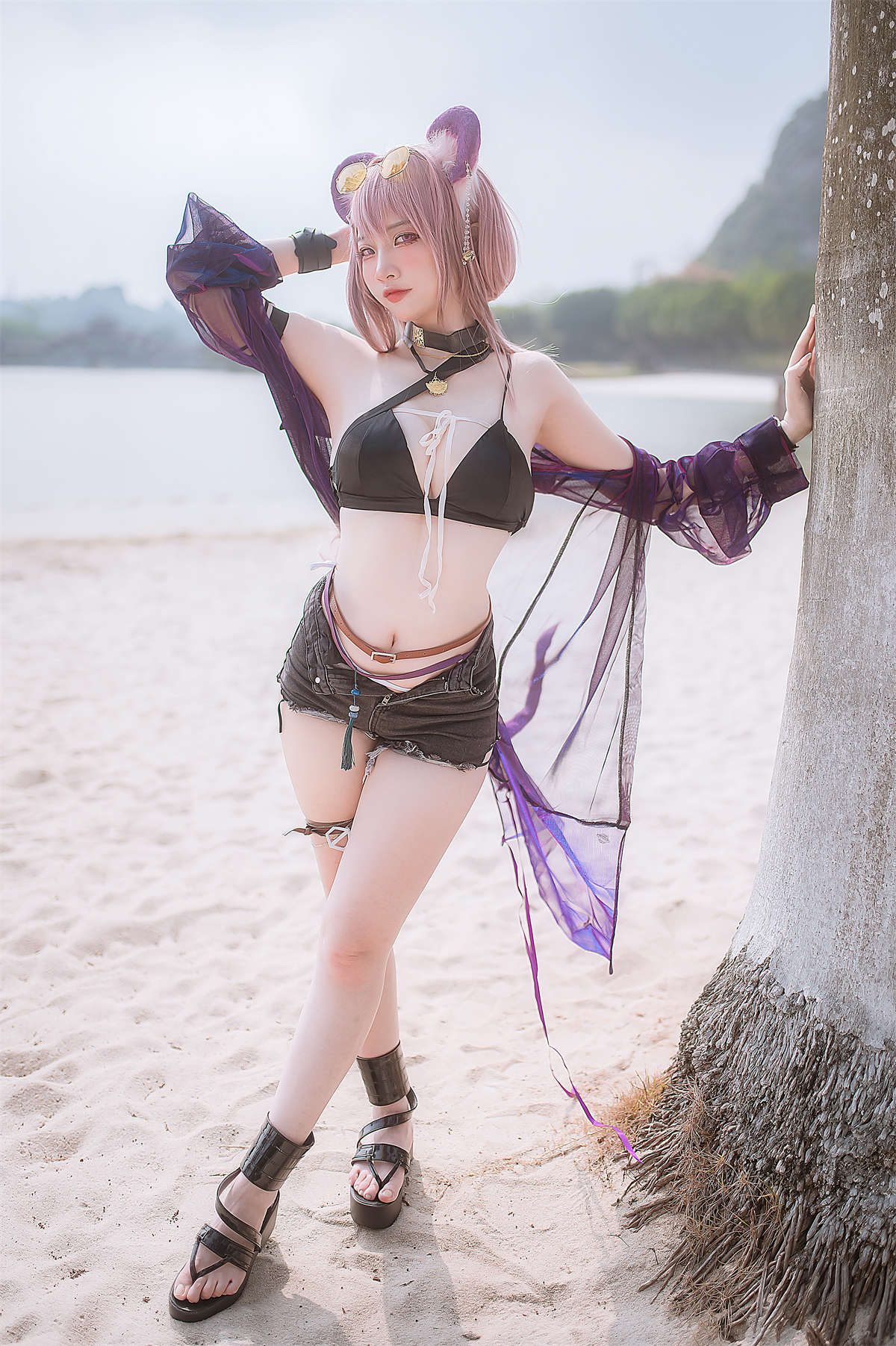 图片[2]-高产型Coser-二佐Nisa 泰拉夏日纪事 佐佐林雨霞-日更街拍