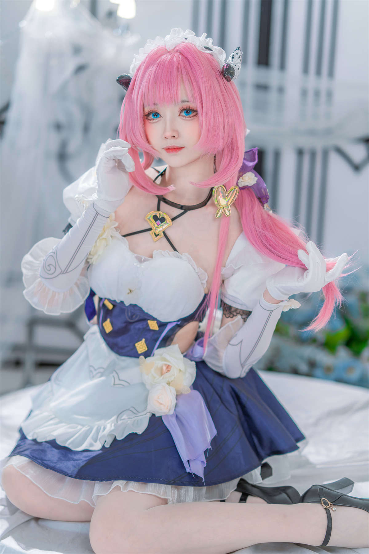 图片[2]-大大卷卷小卷 崩坏3 爱莉希雅女仆-日更街拍