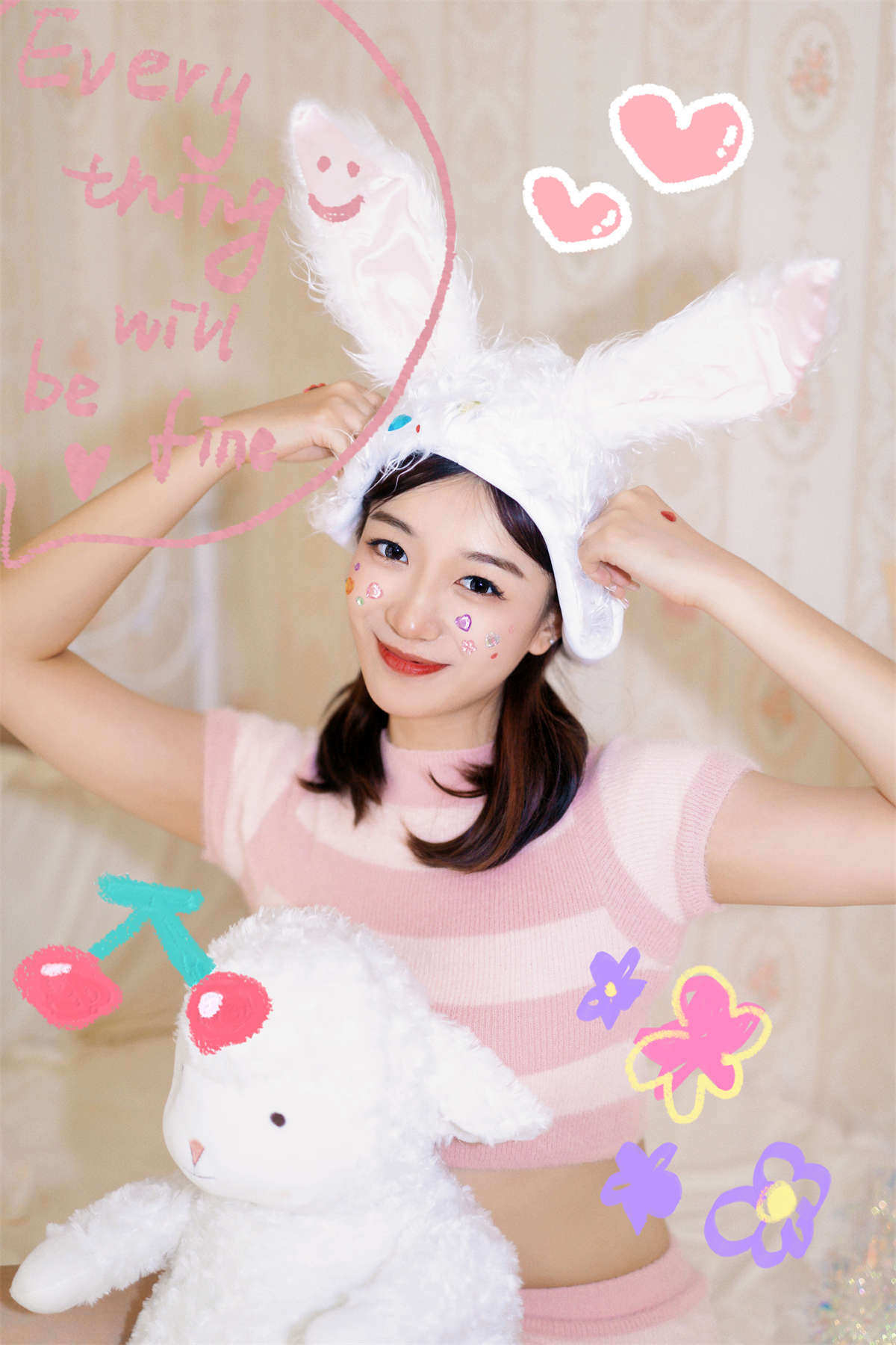 YITUYU艺图语 2022.11.02 兔子头少女 雨芳插图1