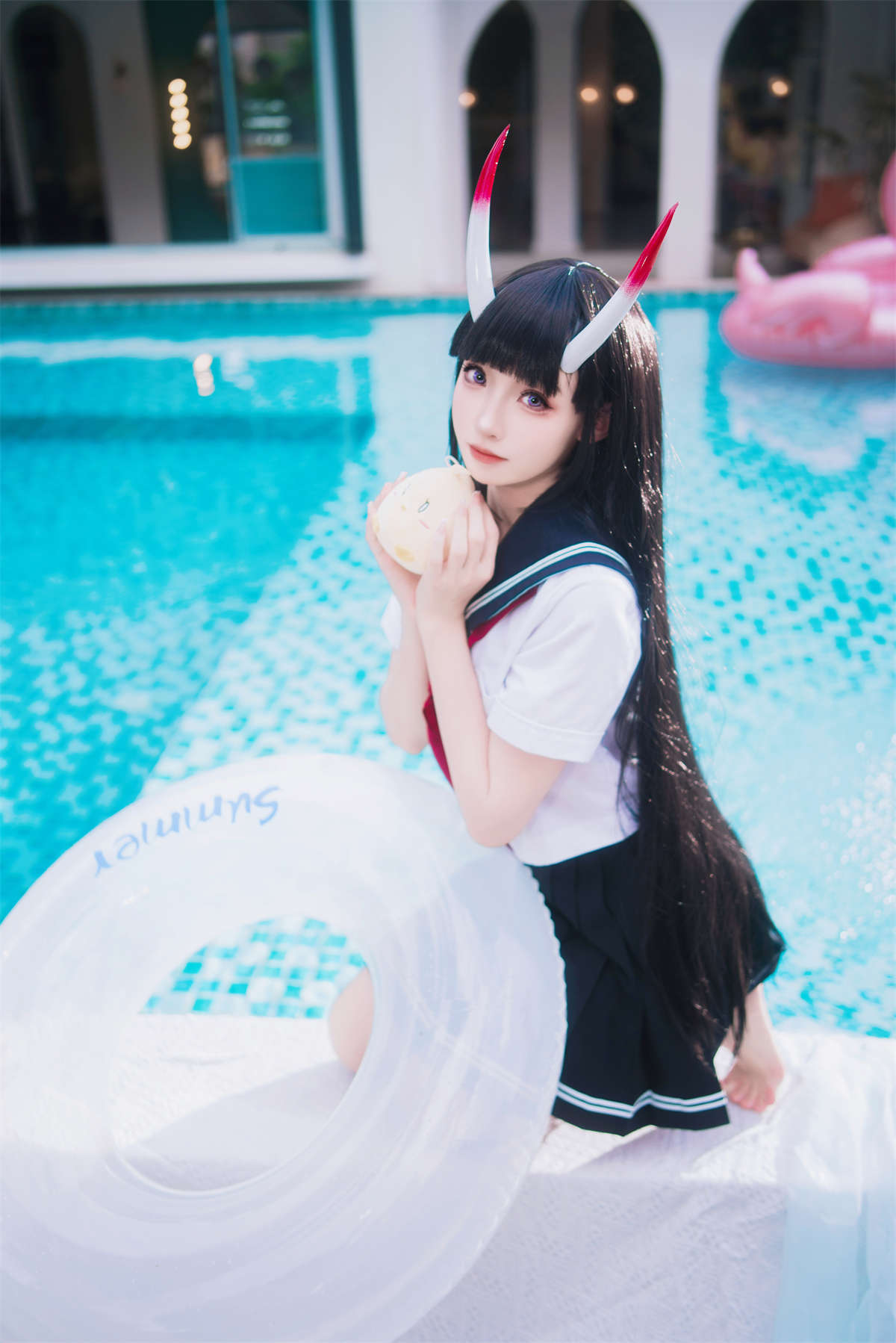 图片[2]-封疆疆v NO.034 酒匂泳装-日更街拍