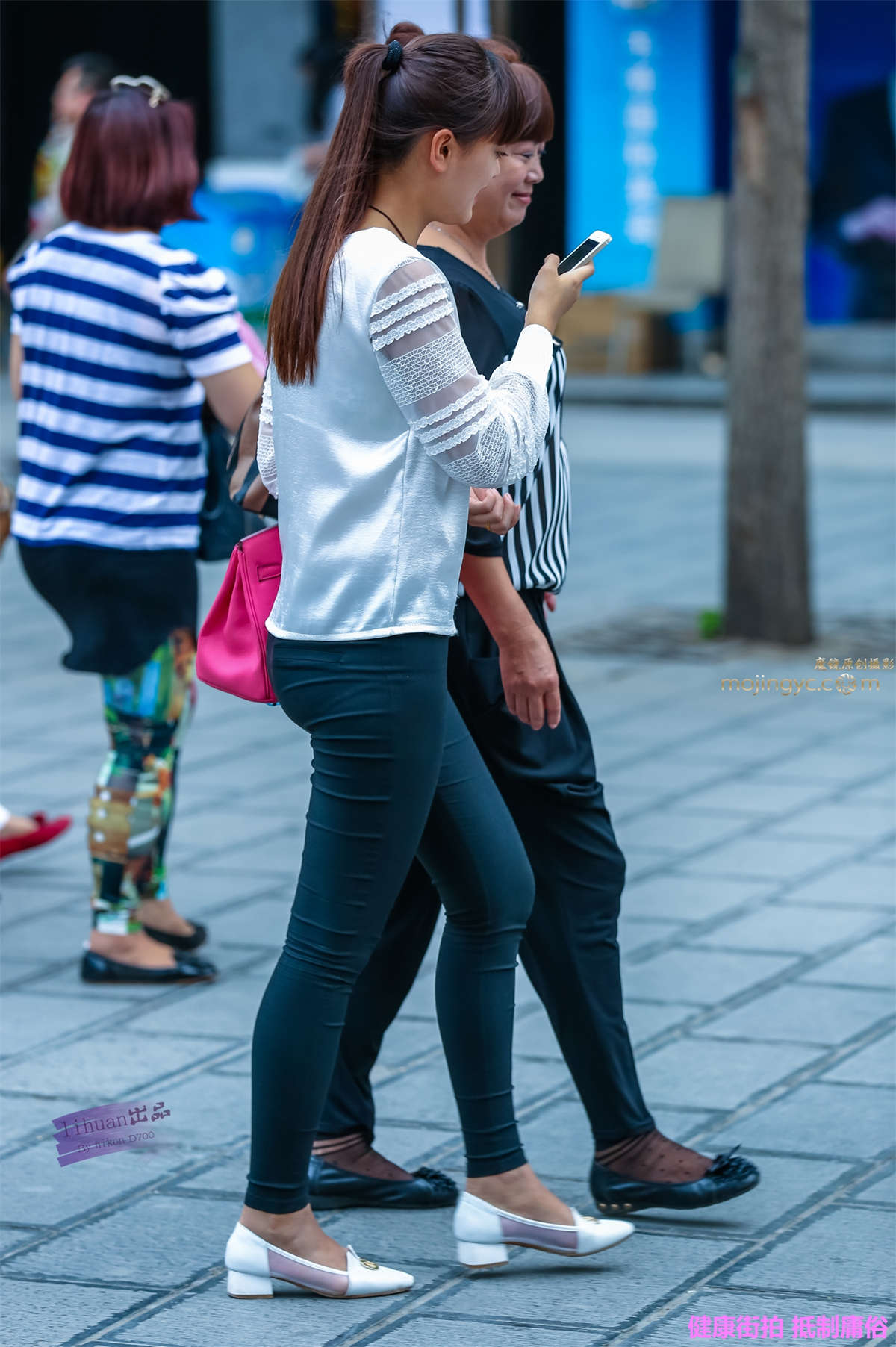 李欢原创-黑裤，紧翘（10P）插图1