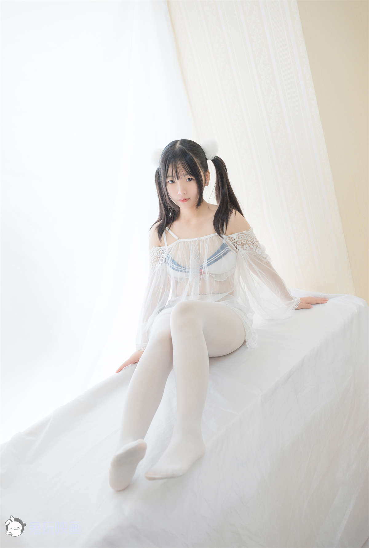 兔玩映画 C09.001 单眼皮的小妹妹-日更街拍