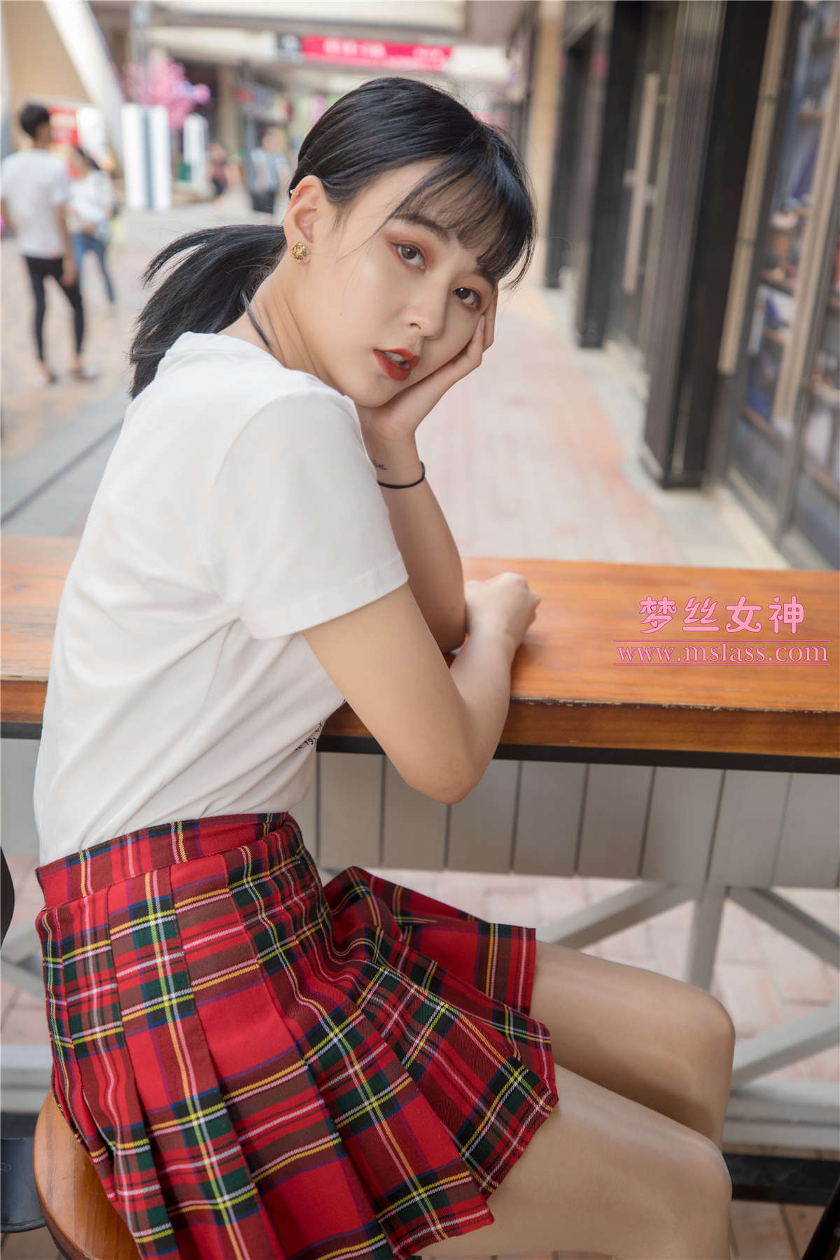 2019.05.23 可岚 油光丝袜少女-日更街拍