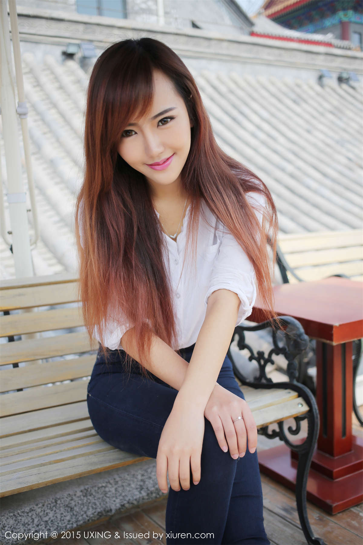 图片[2]-UXing优星馆 2015.04.12 VOL.001 赵婉妮Wanni-日更街拍