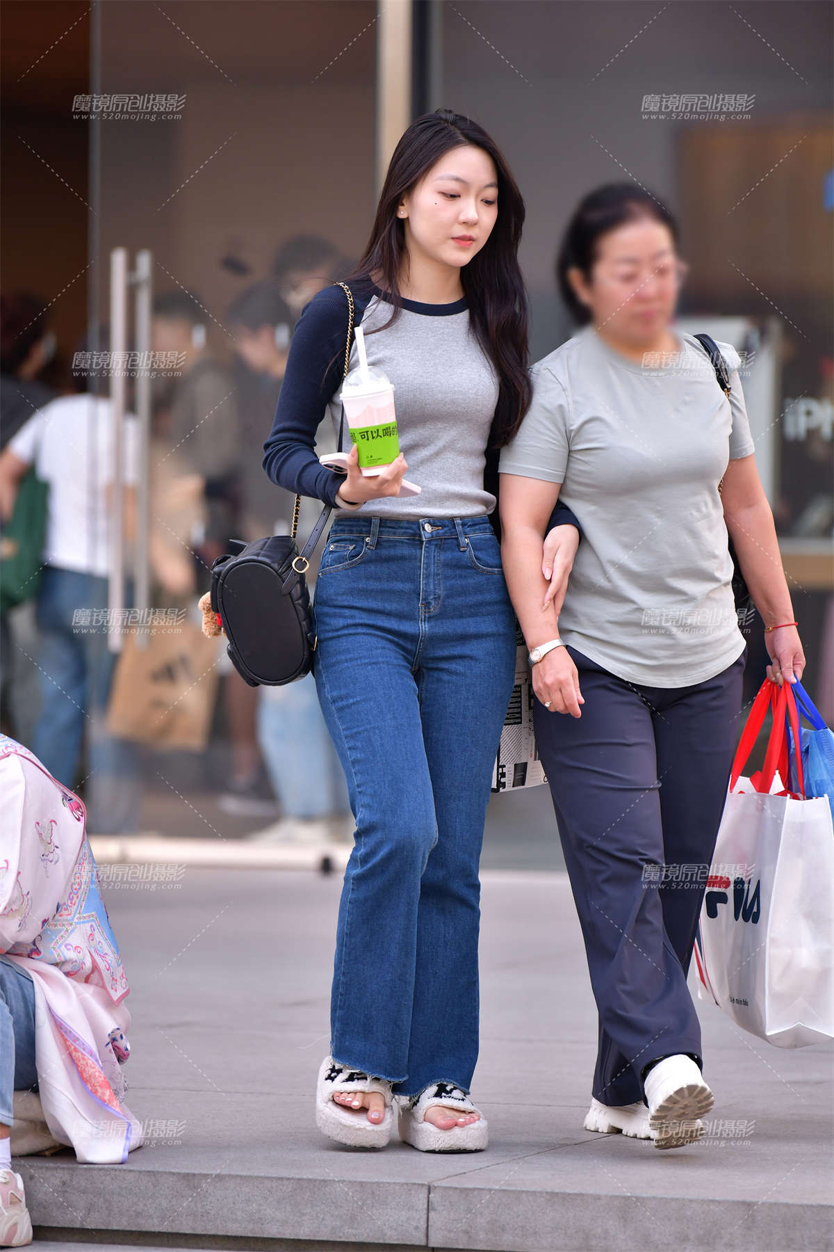 图片[2]-★流行红长裙美女-日更街拍