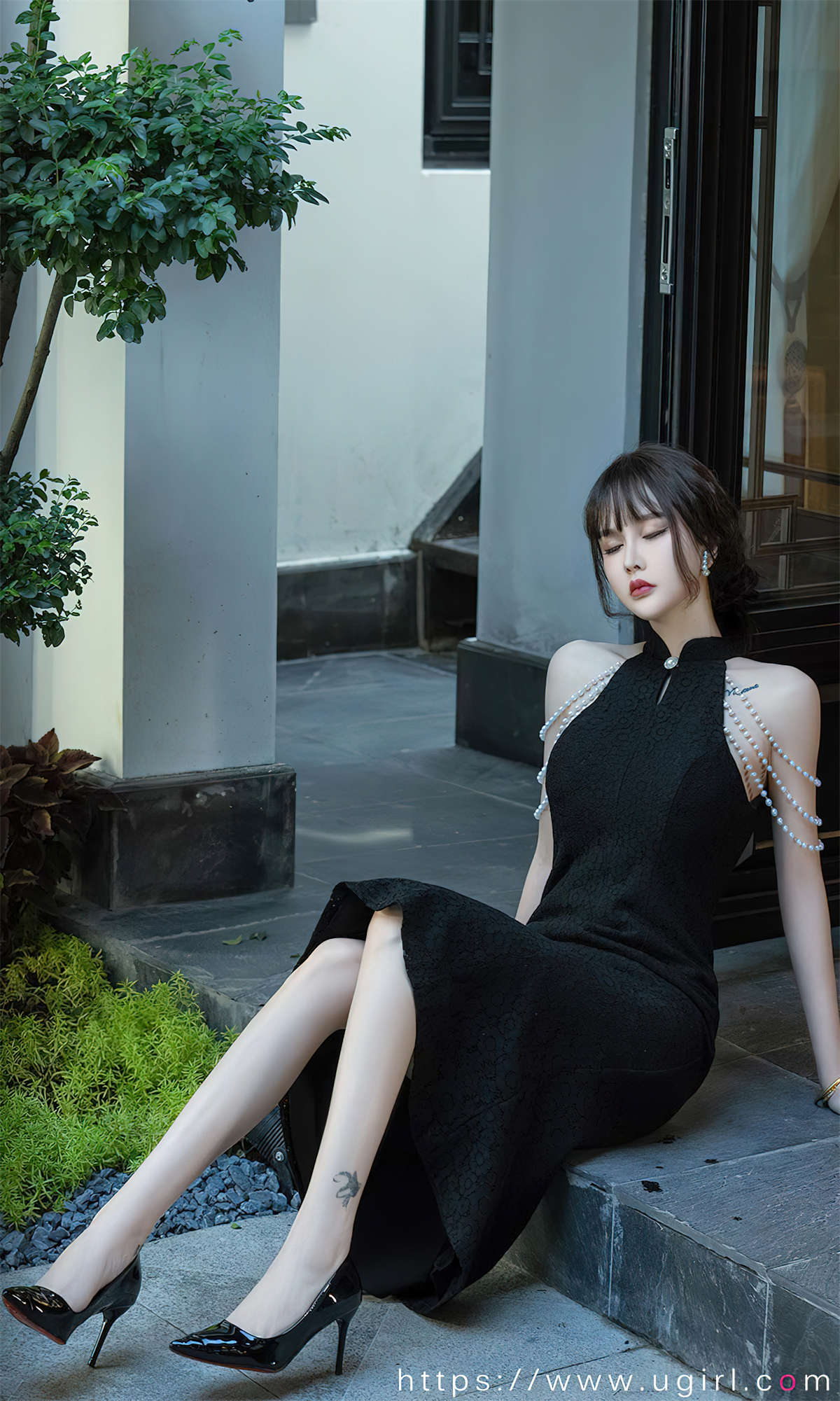 Ugirls爱尤物 No.2722 花遇和风 青树-日更街拍