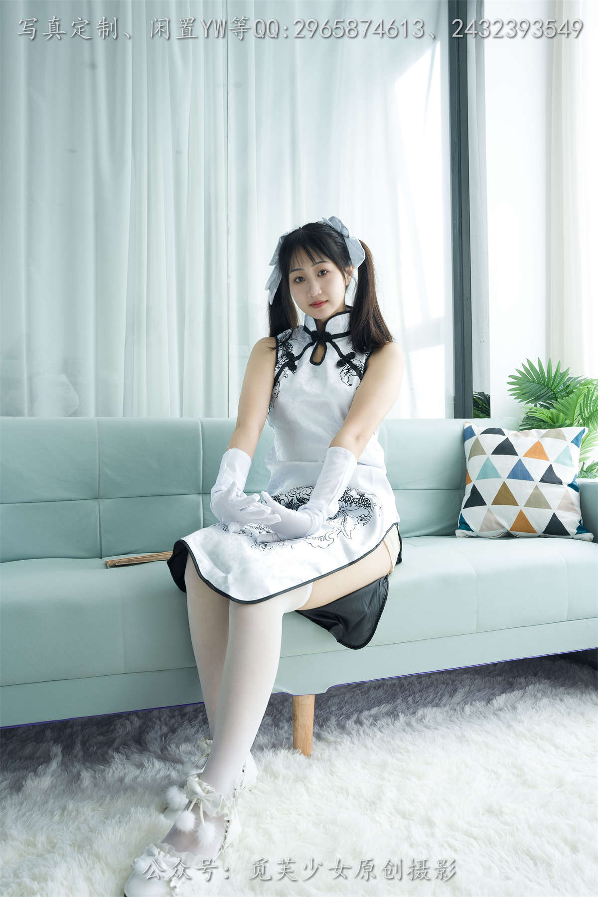 图片[2]-觅芙少女 NO.190 小芊-你一句春不晚，我就到了真江南-日更街拍