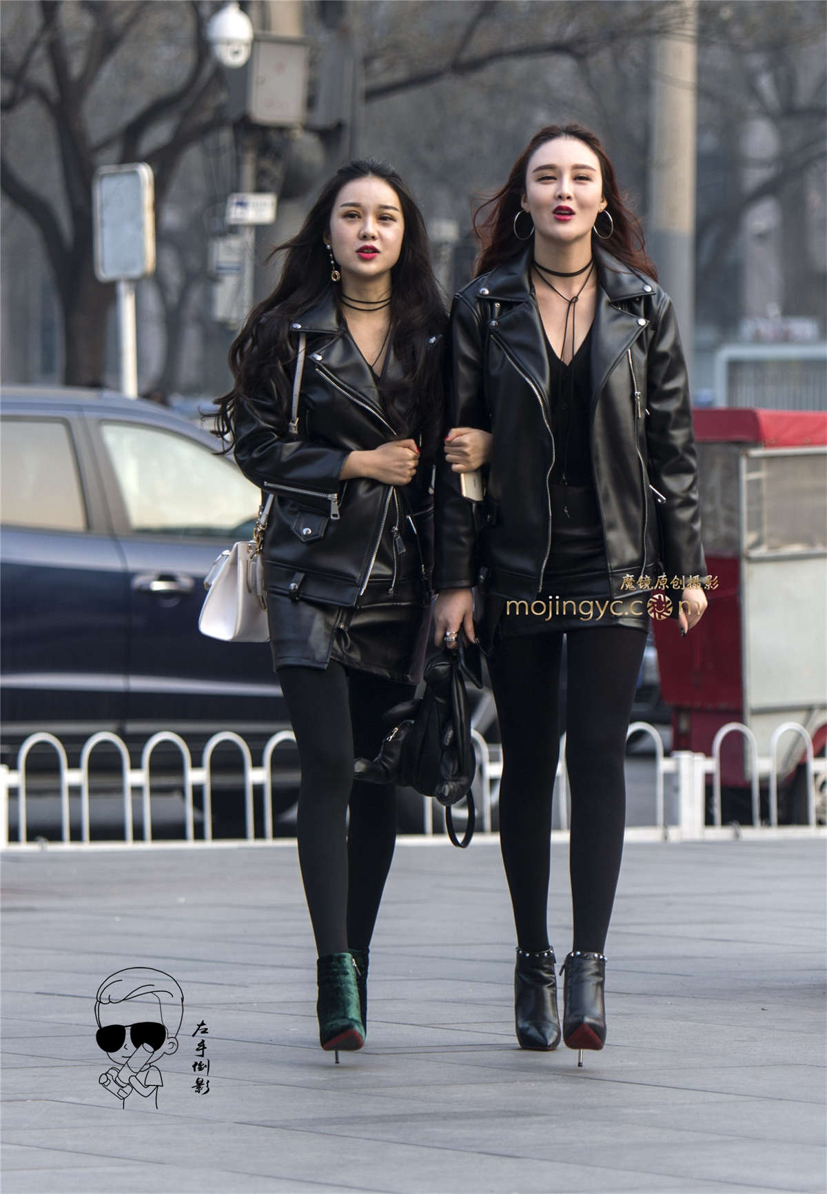 时尚美女同行{2017-2-13-15p}-日更街拍