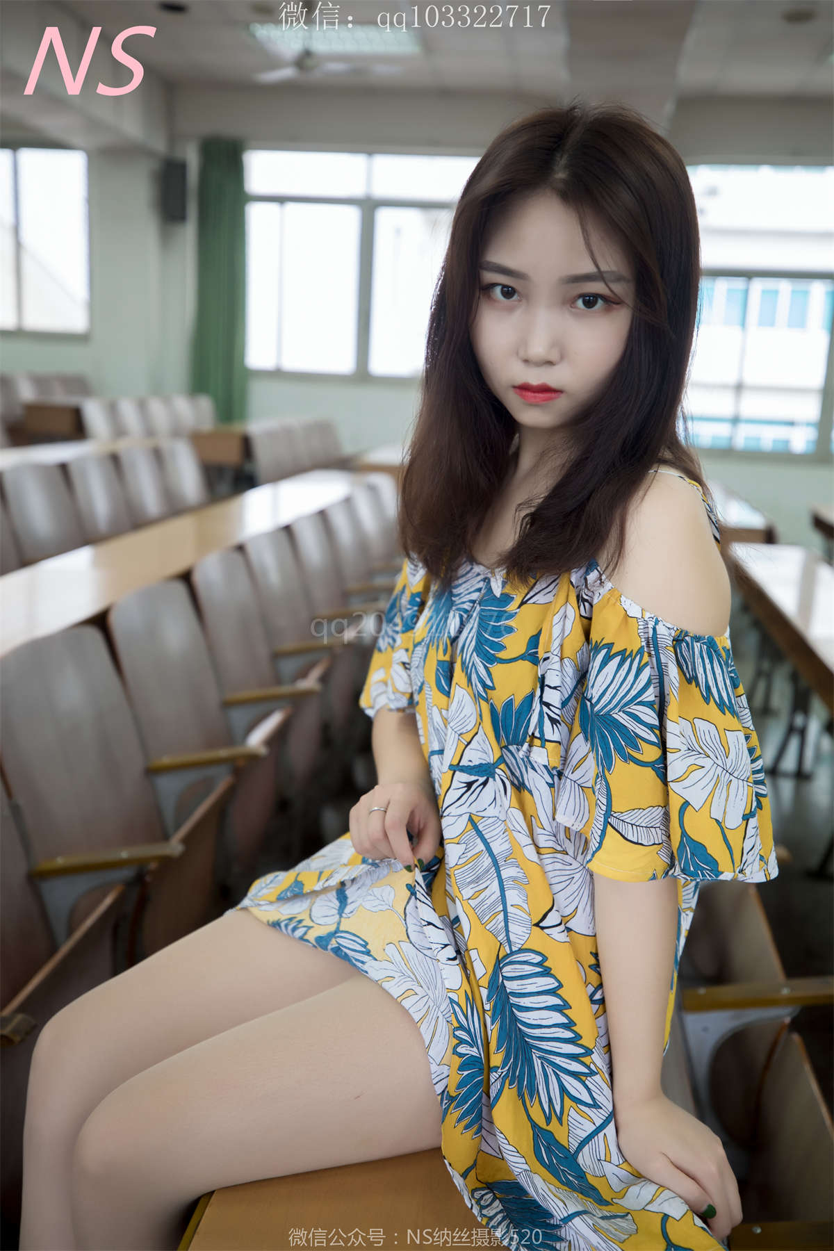 纳丝摄影No.171 瑶瑶 学前的萌萌丝袜-日更街拍
