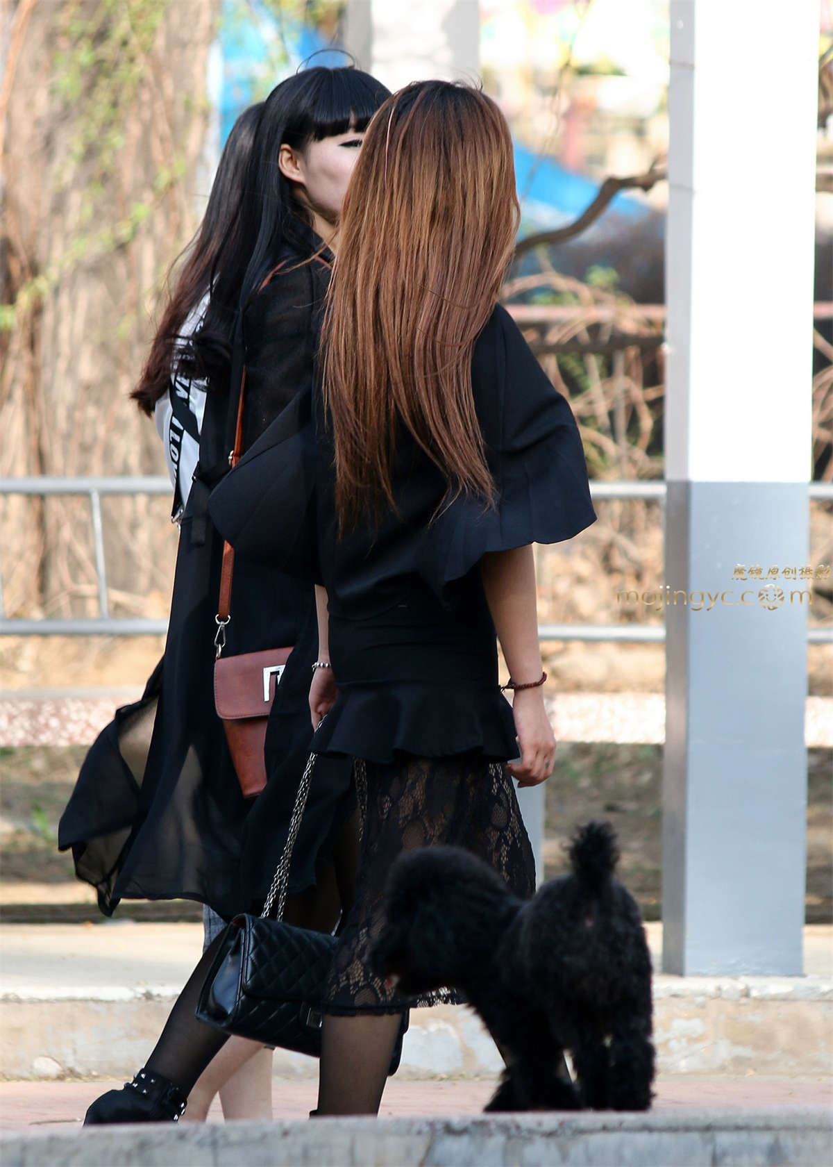 第325篇★黑丝两妞★-32P-日更街拍