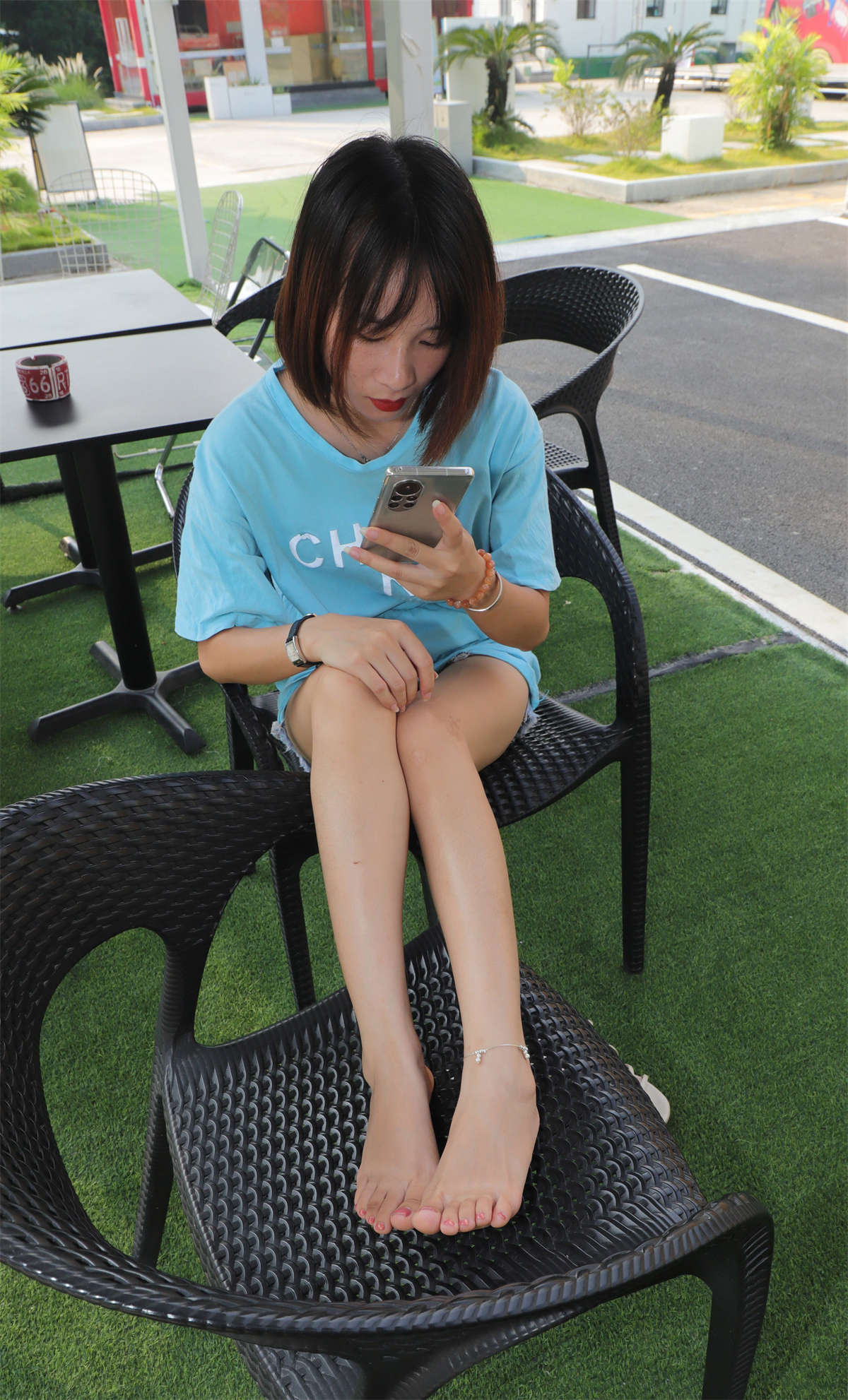 aappary摄影 No.012 小燕的美脚+凉鞋美脚-日更街拍