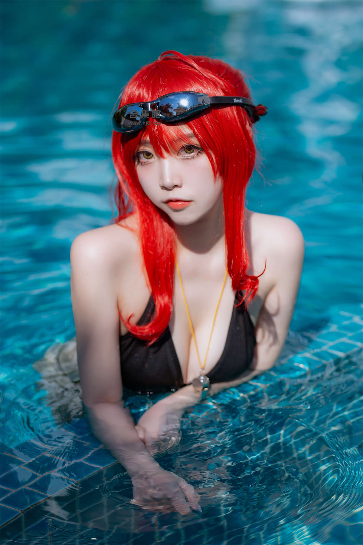 图片[2]-高产型Coser-二佐Nisa 碧蓝航线 扎拉泳装-日更街拍