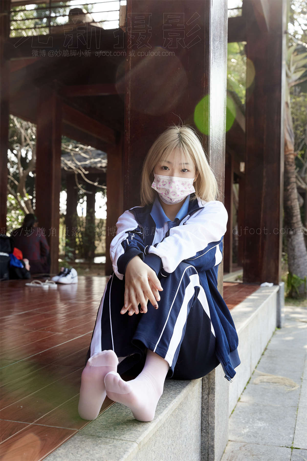 见新摄影 NO.041 黄头发甜美甜美小姐姐 - 最后合作-日更街拍