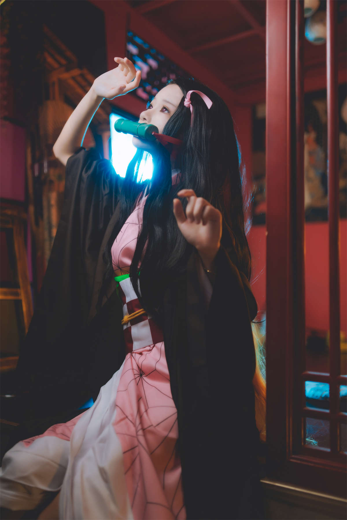 YITUYU艺图语 2022.05.02 COSPLAY 弥豆子 桜桃喵-日更街拍