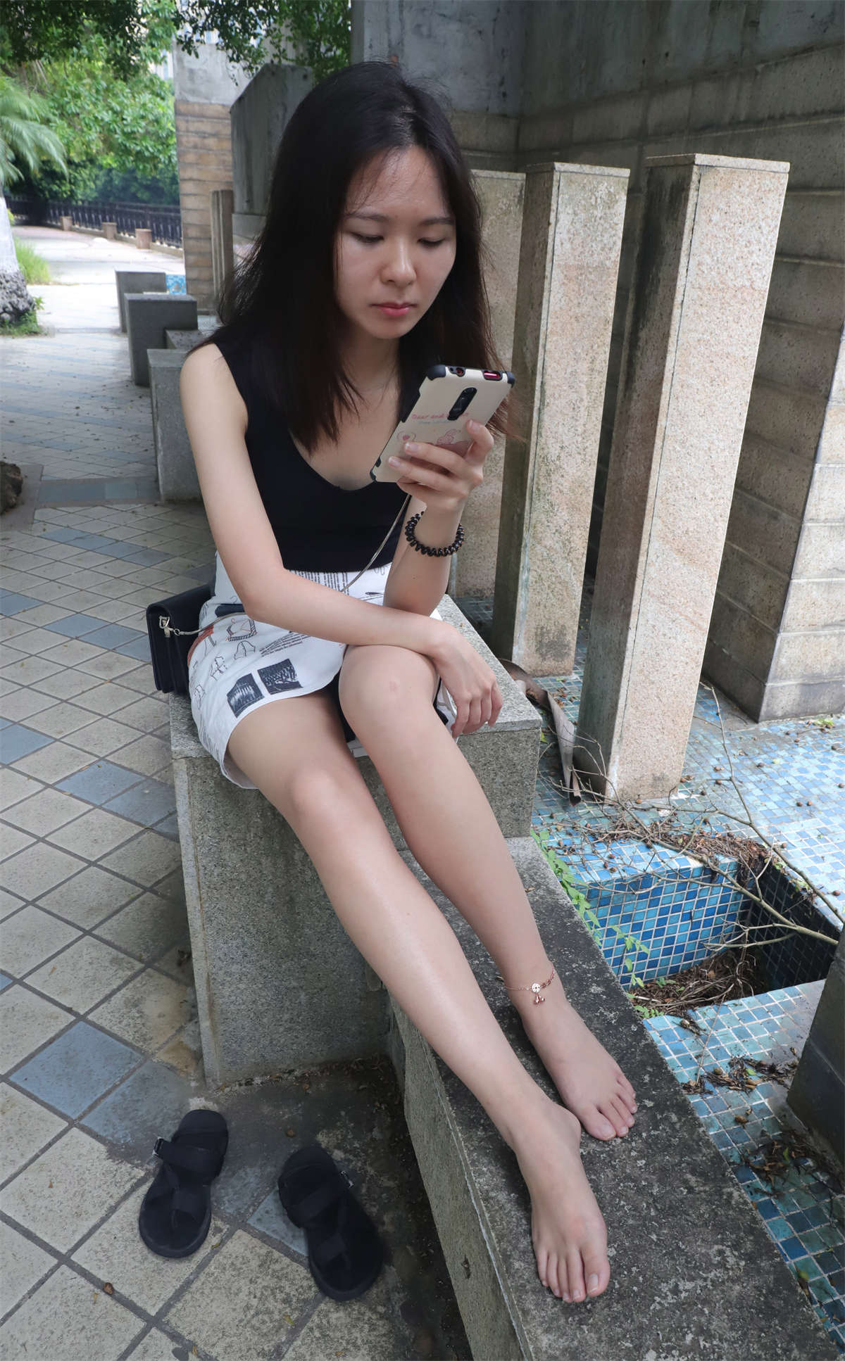aappary摄影 No.019 大美女慧婷雪白美脚第二季-日更街拍