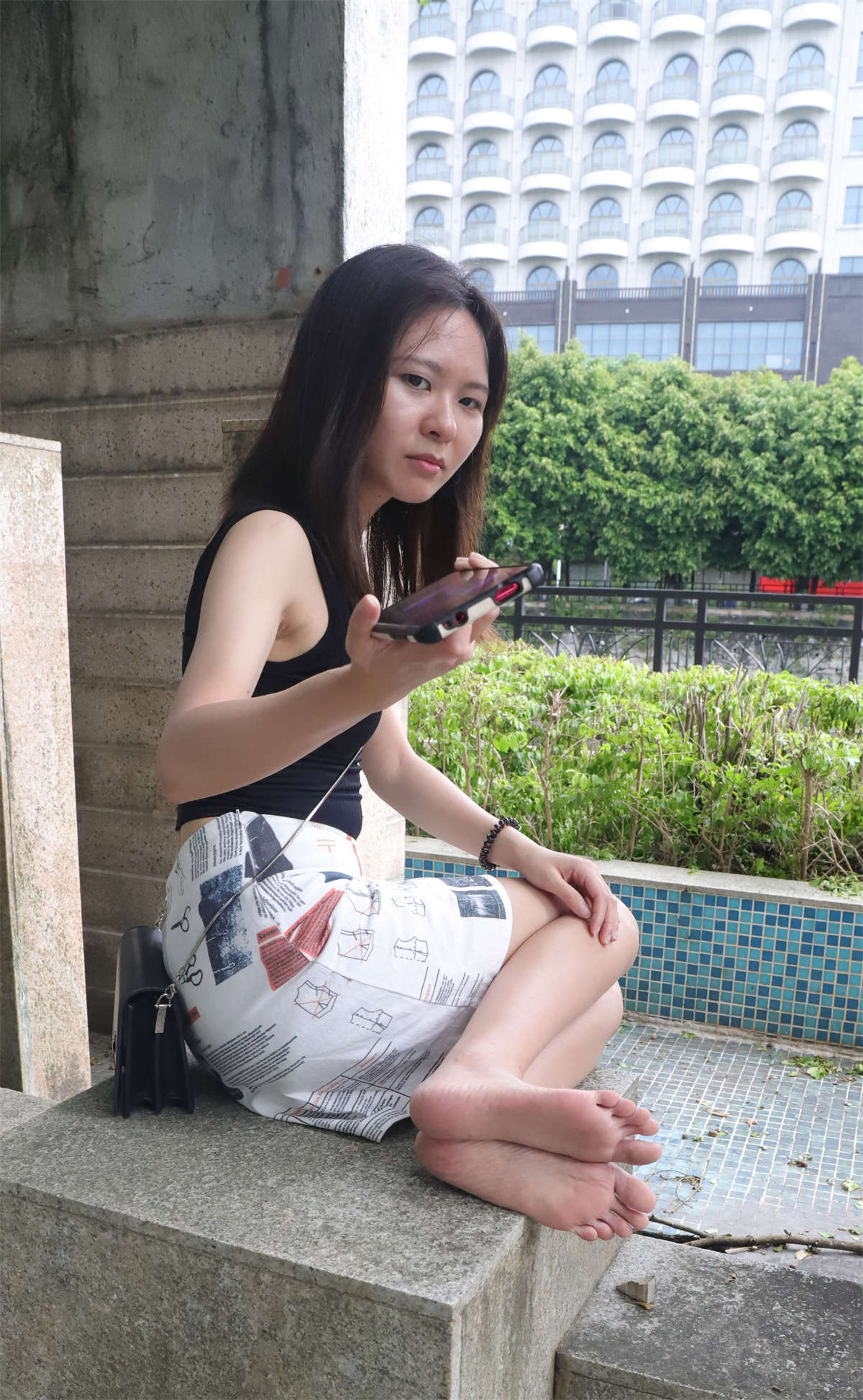 图片[2]-aappary摄影 No.019 大美女慧婷雪白美脚第二季-日更街拍