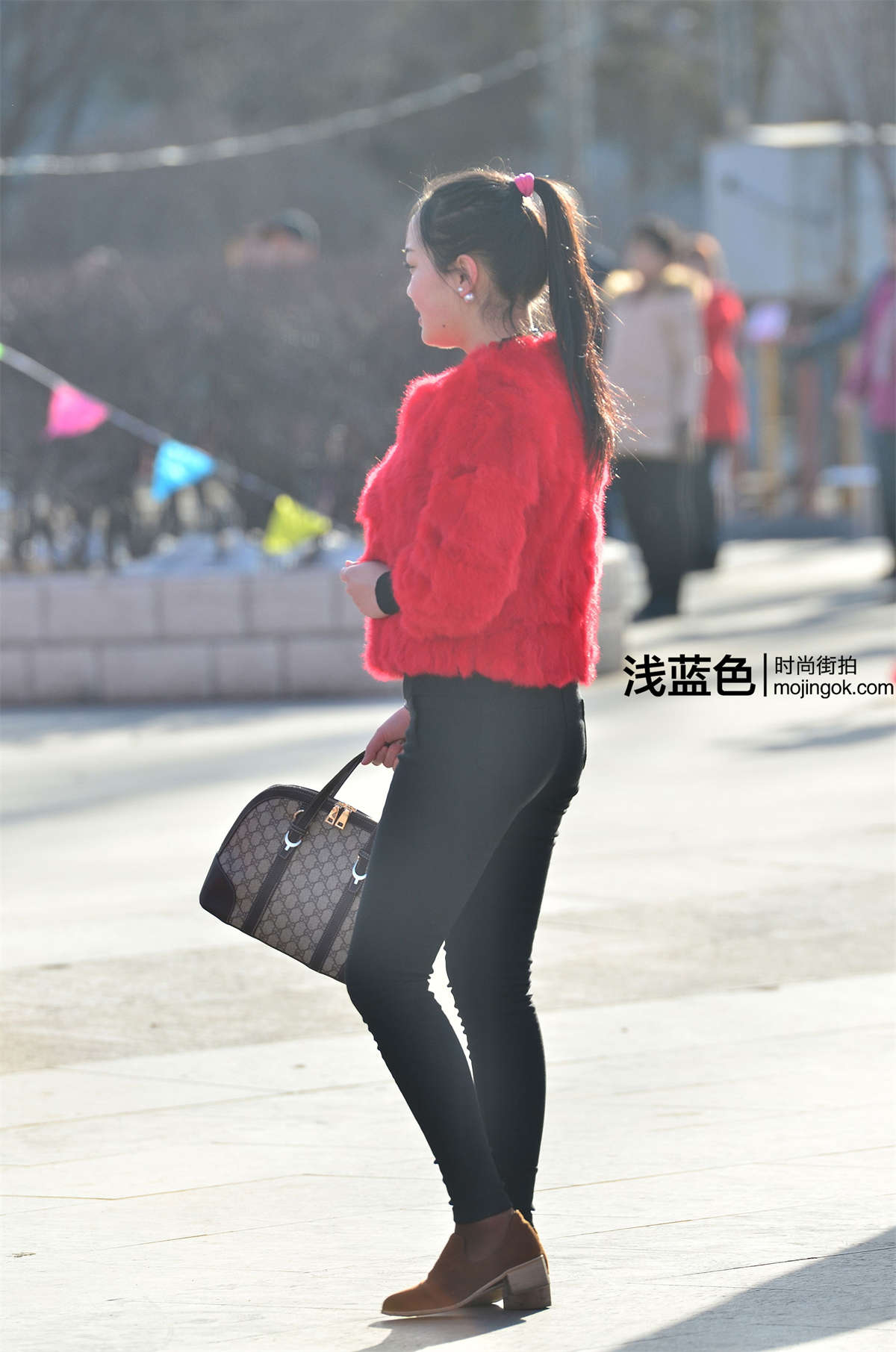 黑裤 （25p）-日更街拍