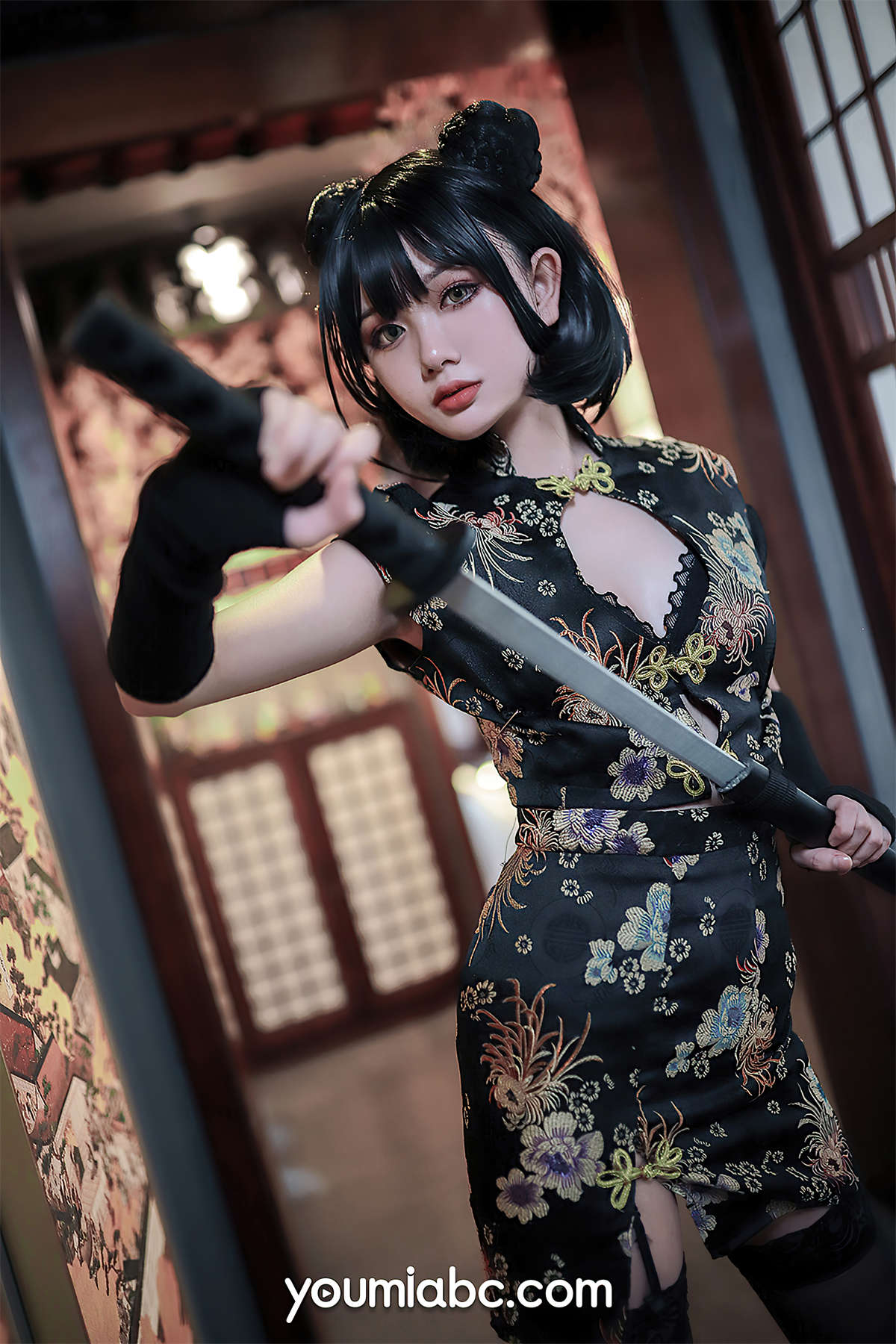 图片[2]-YouMi尤蜜 2020.12.12 旗袍武士娘 您的蛋蛋-日更街拍