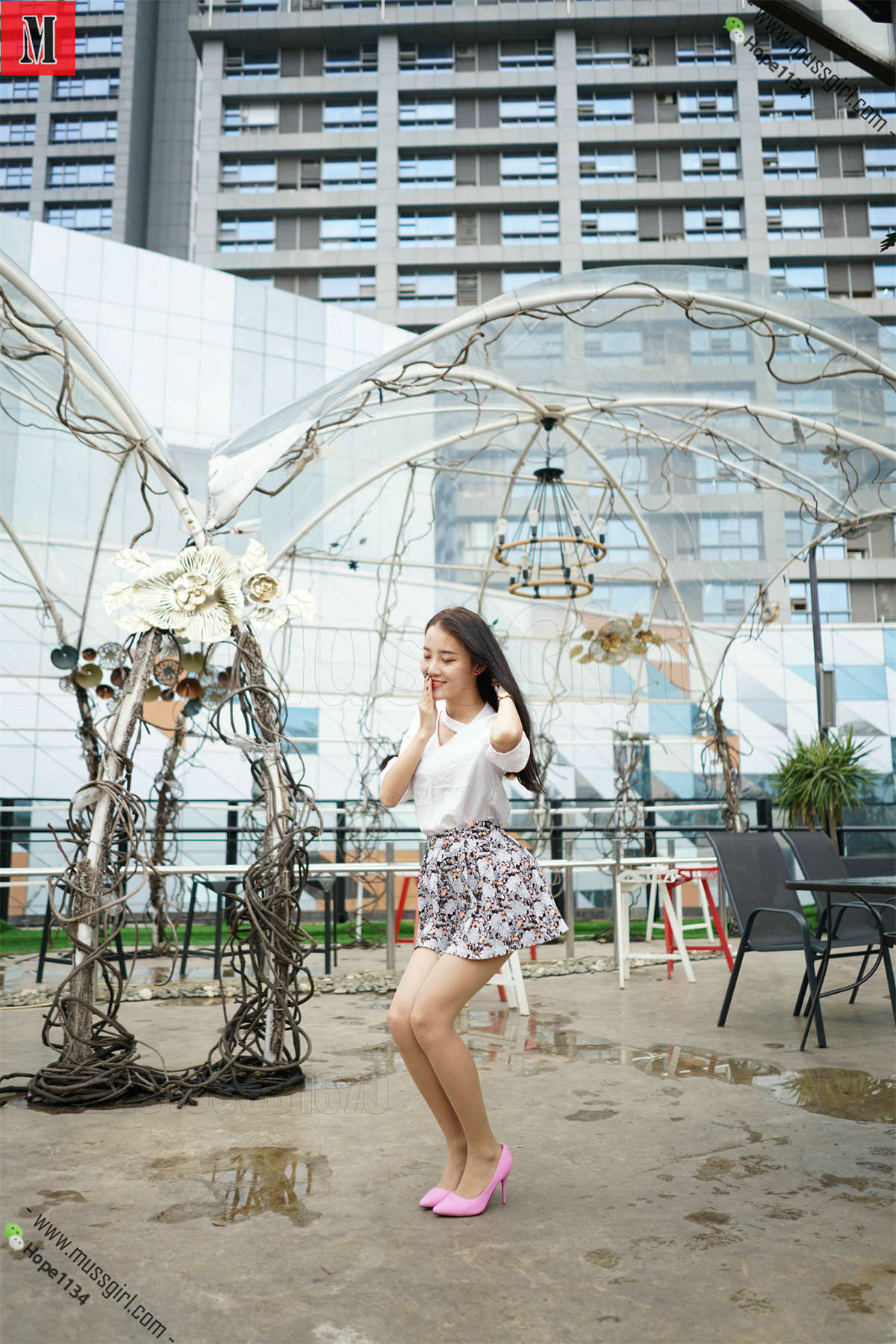 MussGirl慕丝女郎 NO.154 画家 婉萍-日更街拍