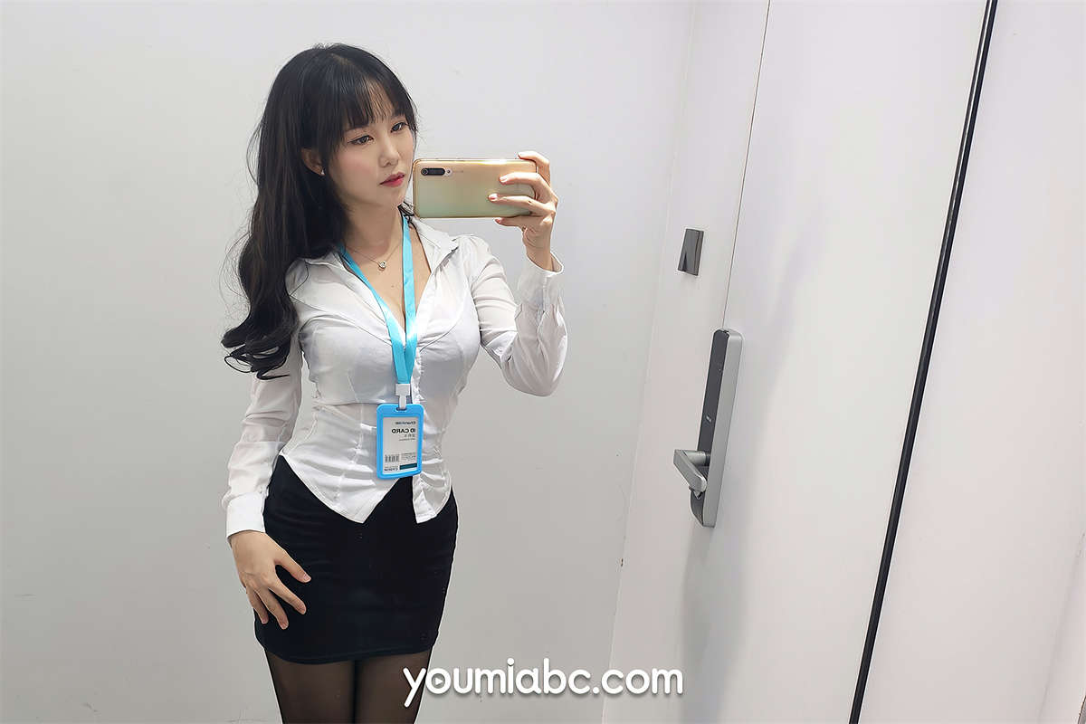 图片[2]-YouMi尤蜜 2020.12.13 OL午间自拍 抖娘利世-日更街拍