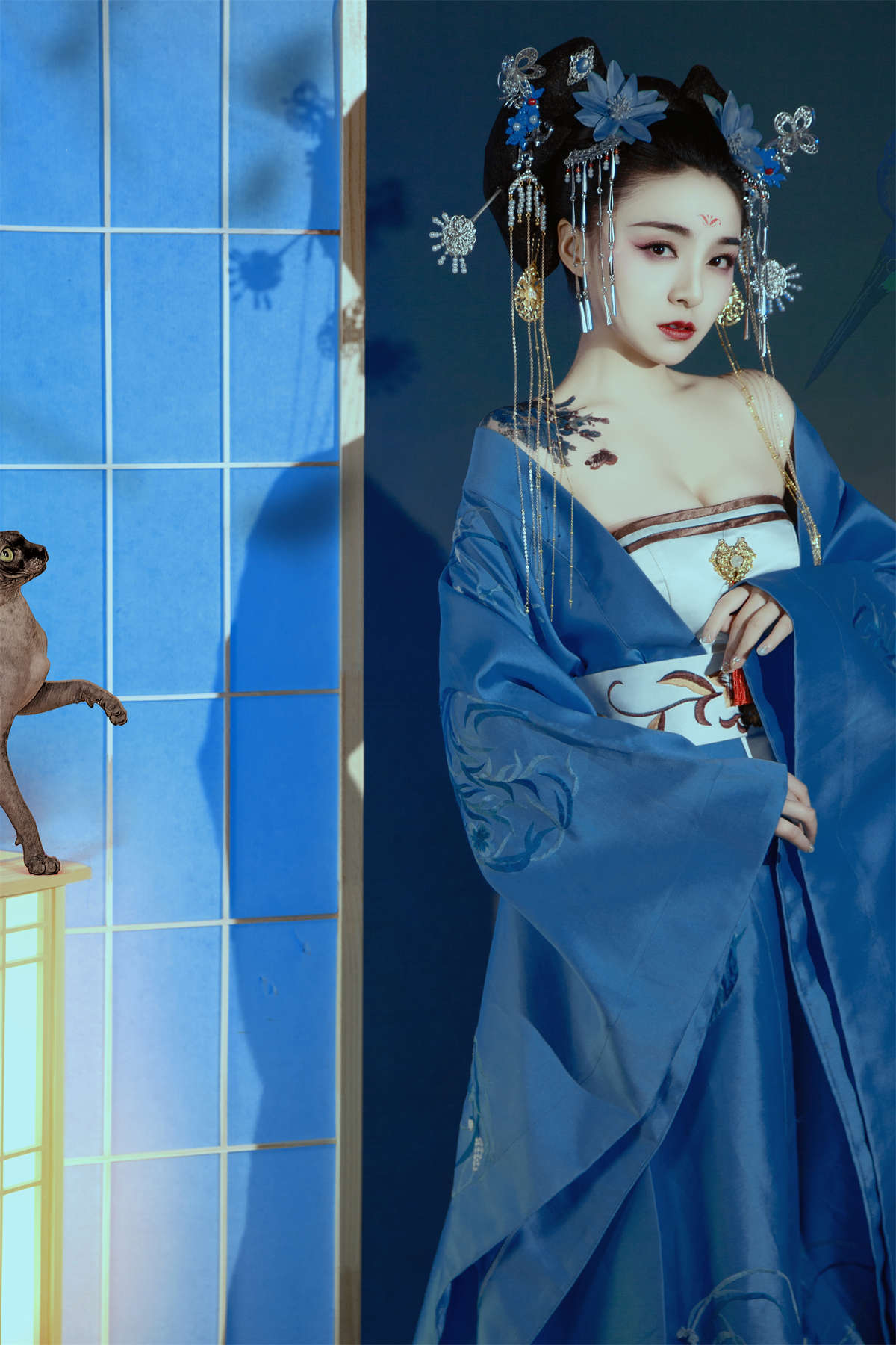 图片[2]-YITUYU艺图语 2022.03.23 夜笙鹤2 倩宝-日更街拍